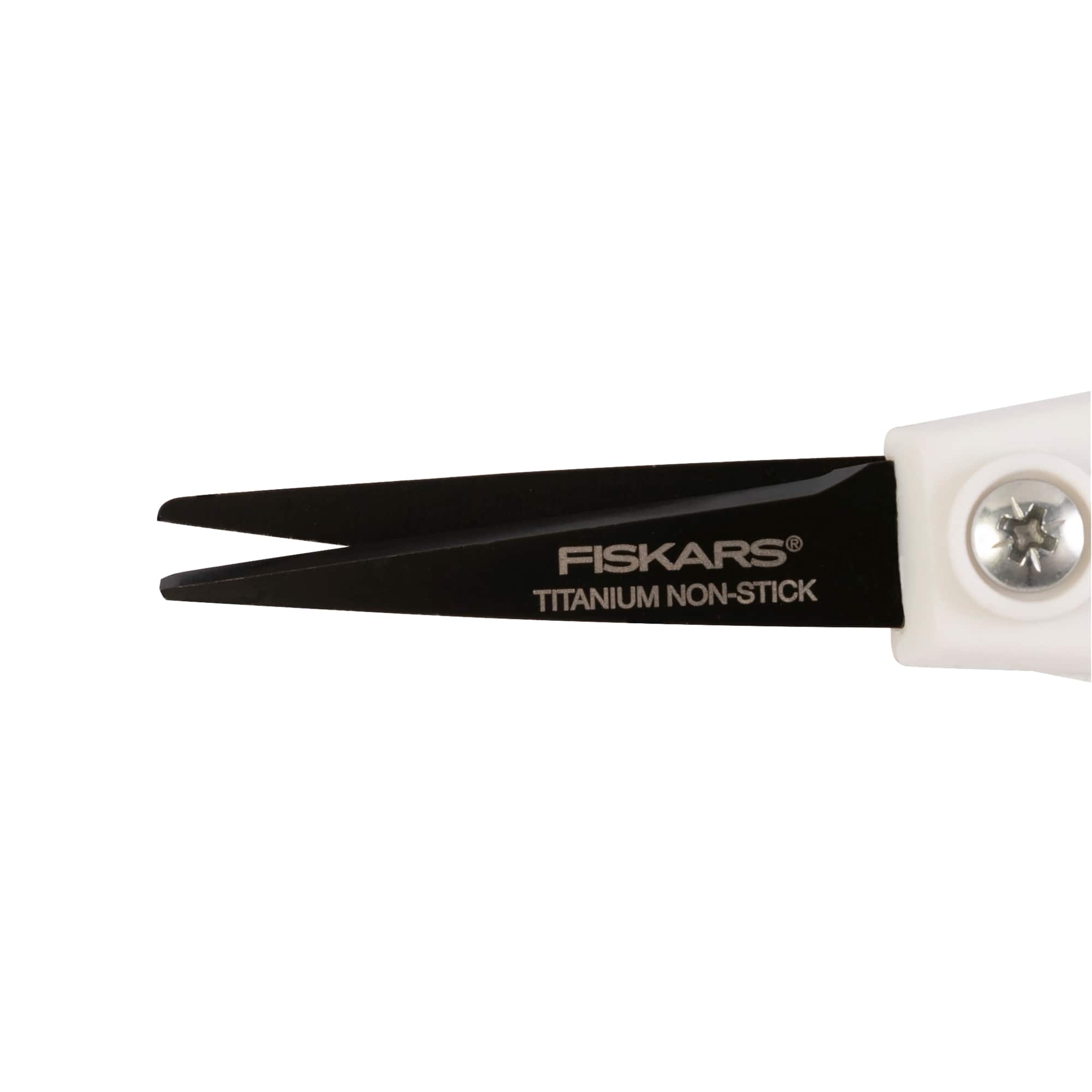 Fiskars&#xAE; Nonstick Titanium Softgrip&#xAE; Detail Scissors