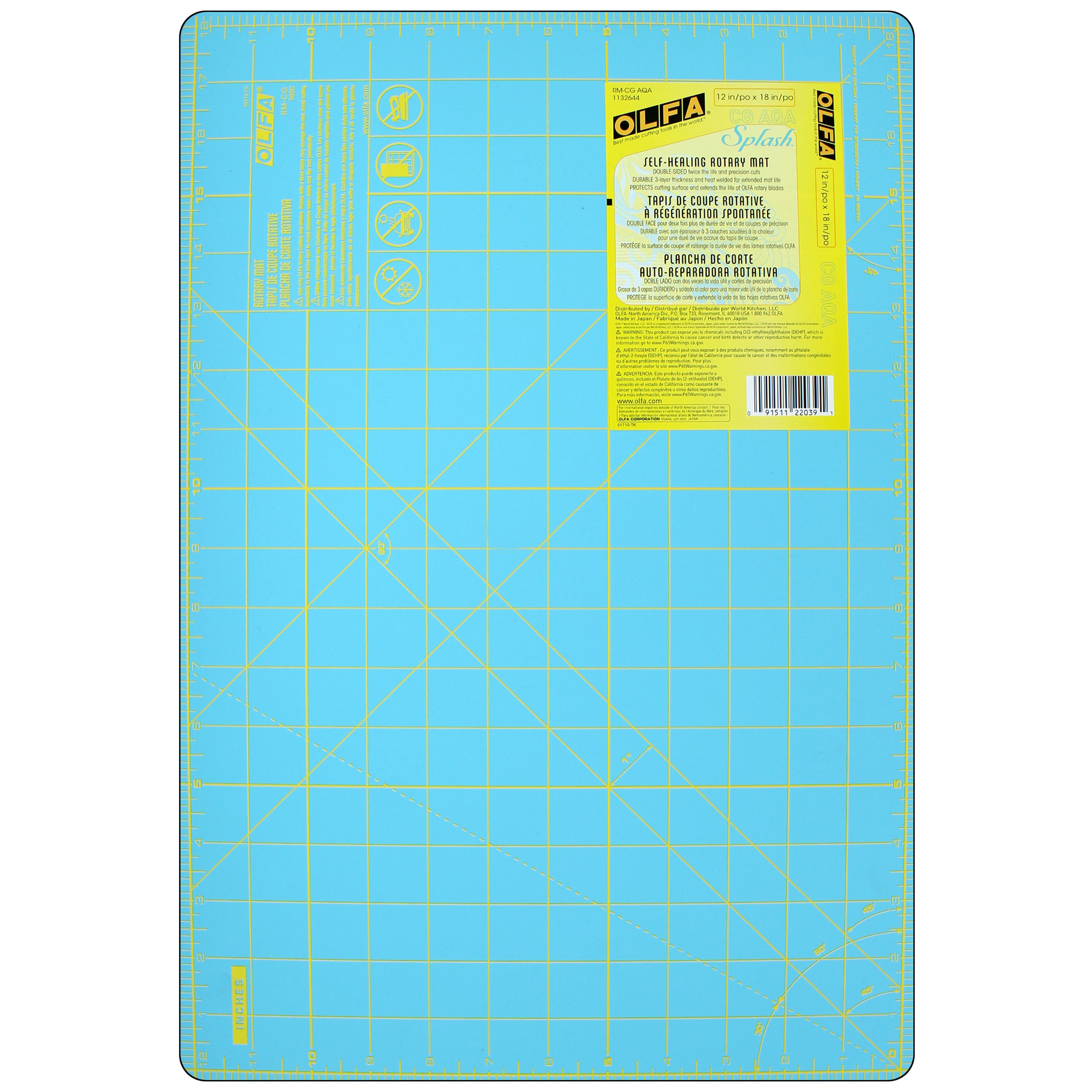Olfa 12 x 18 Aqua Rotary Mat
