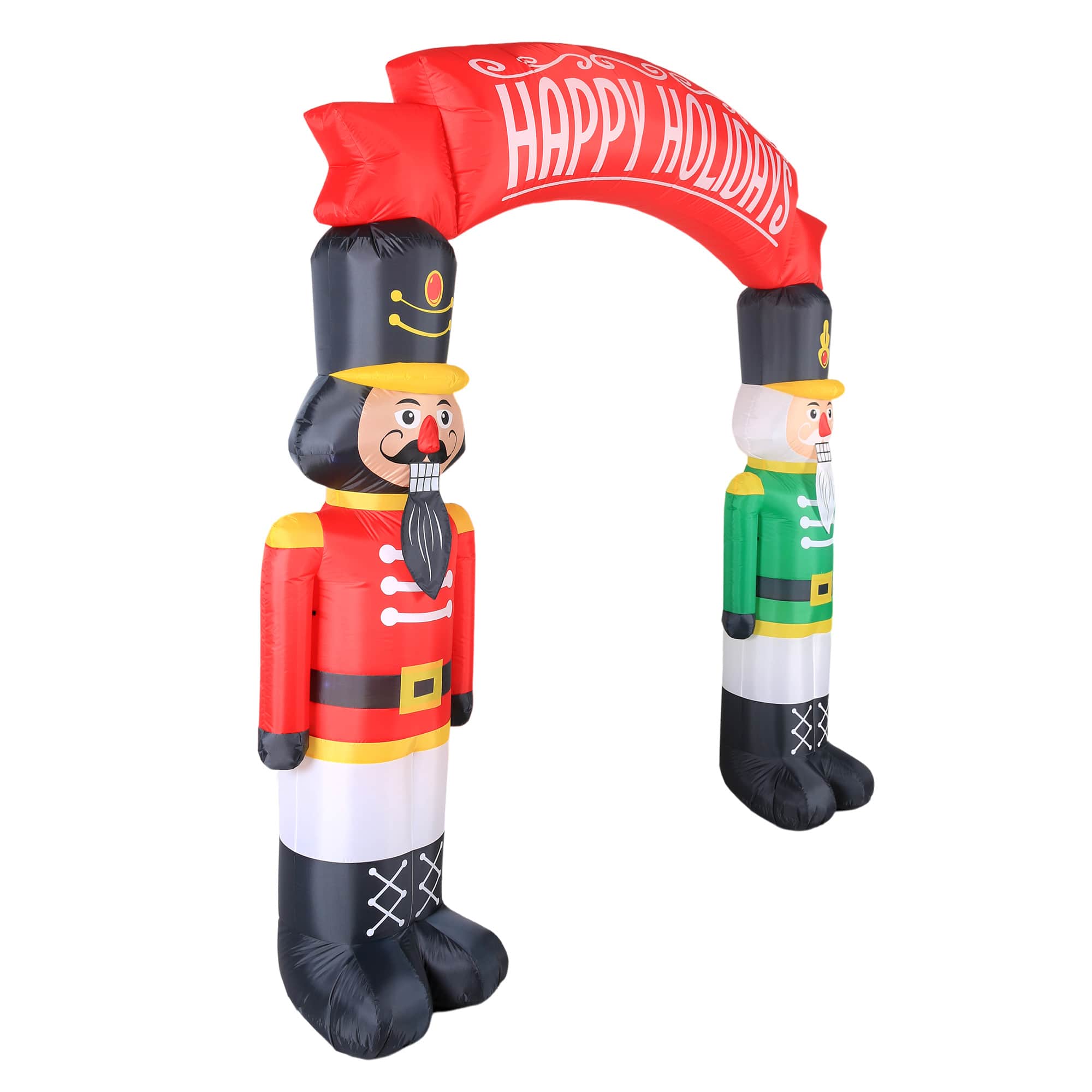 Airflowz&#x2122; 8ft. Inflatable Nutcrackers Archway