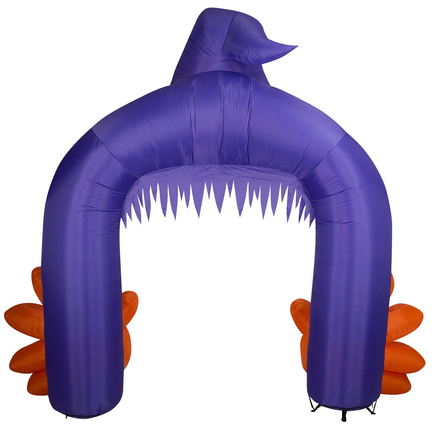 11.5&#x22; Airblown&#xAE; Halloween Inflatable Jack-O&#x27;-Lantern Reaper Archway with Swirling Lights