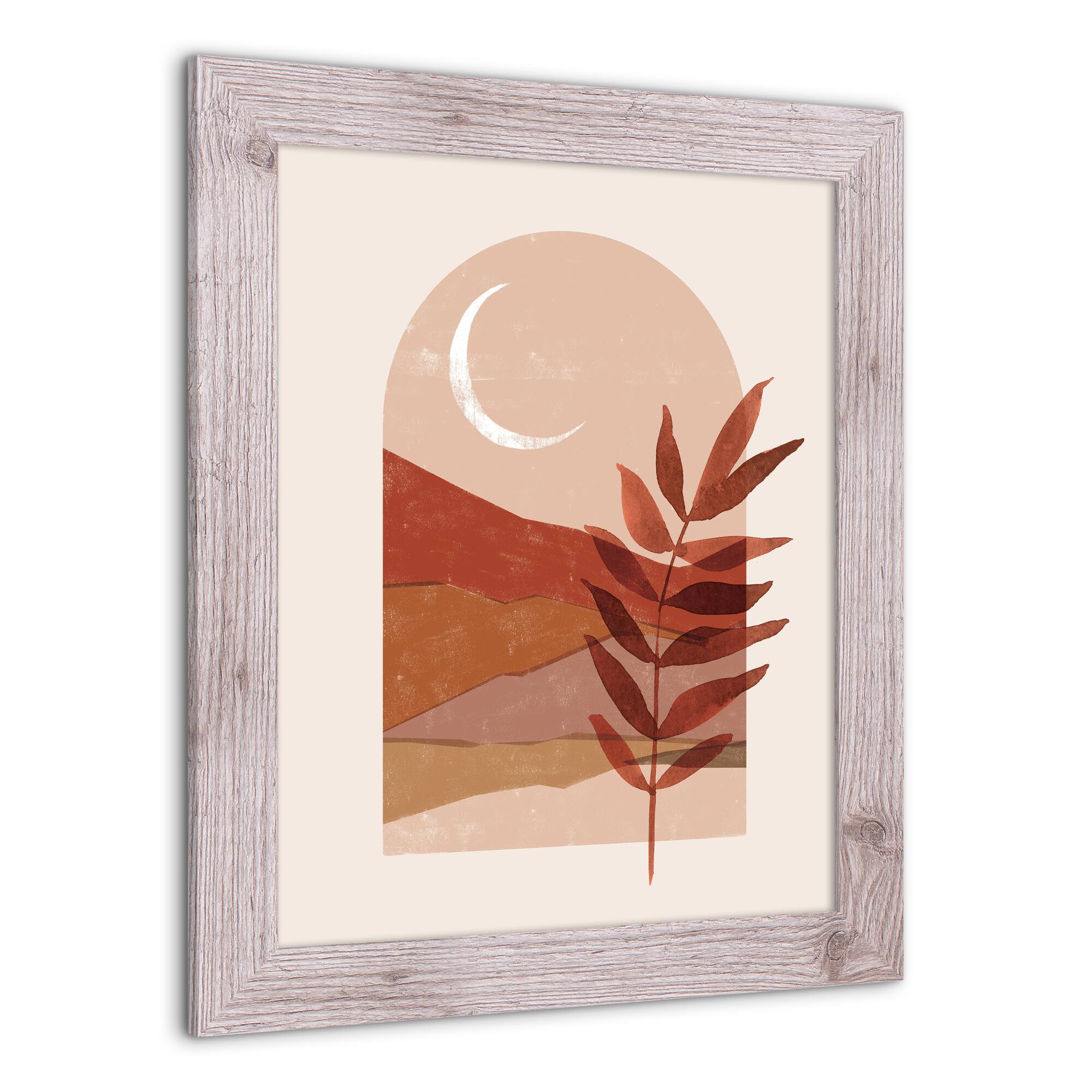 Framed Western Warm Picture Window Print