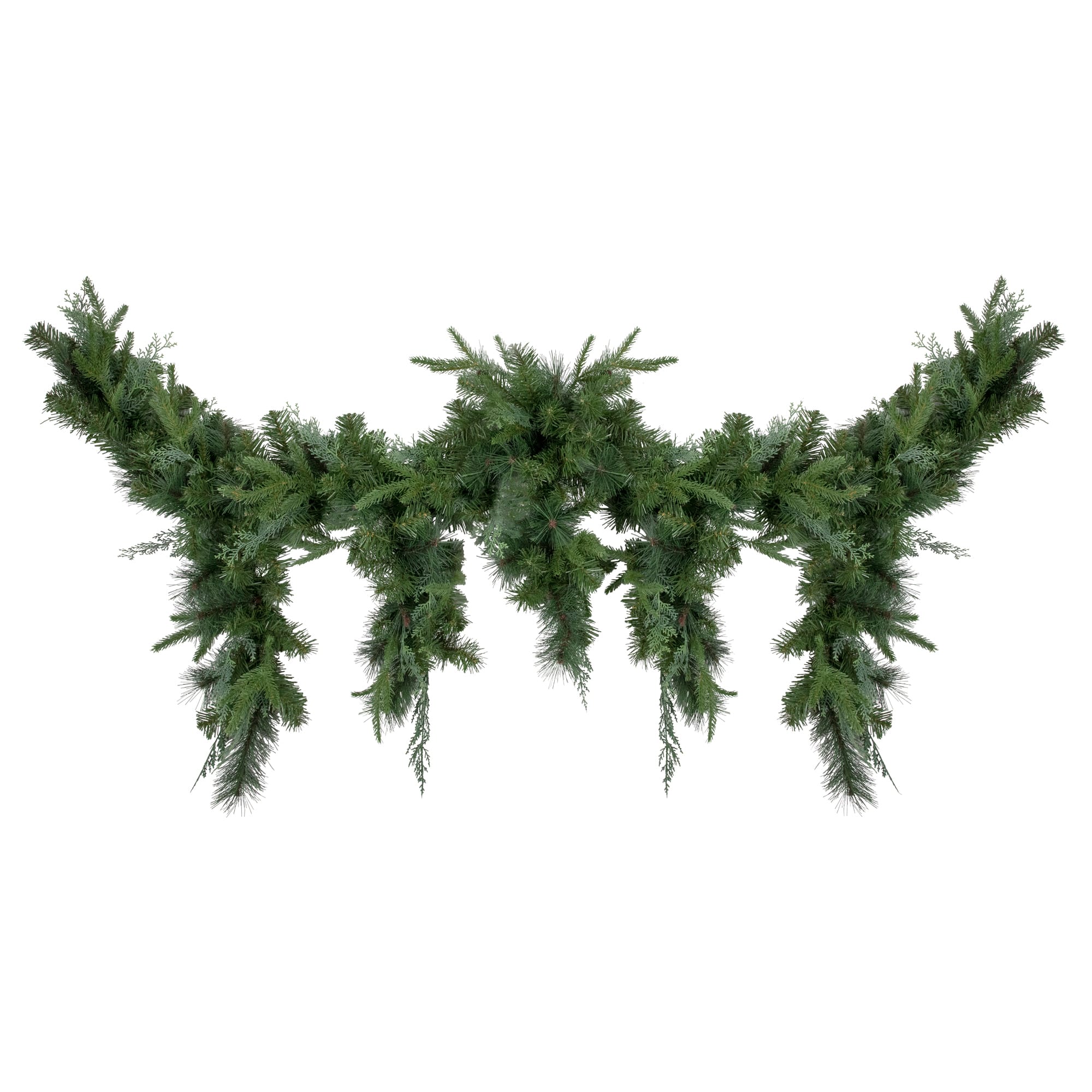 6ft. Christmas Artificial Mixed Pine Icicle Garland