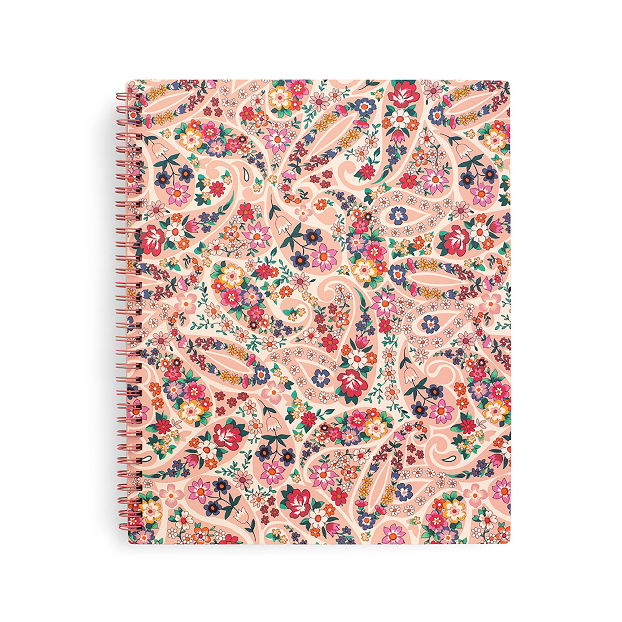 Vera Bradley® Prairie Paisley Spiral Pocket Folder | Folders | Michaels