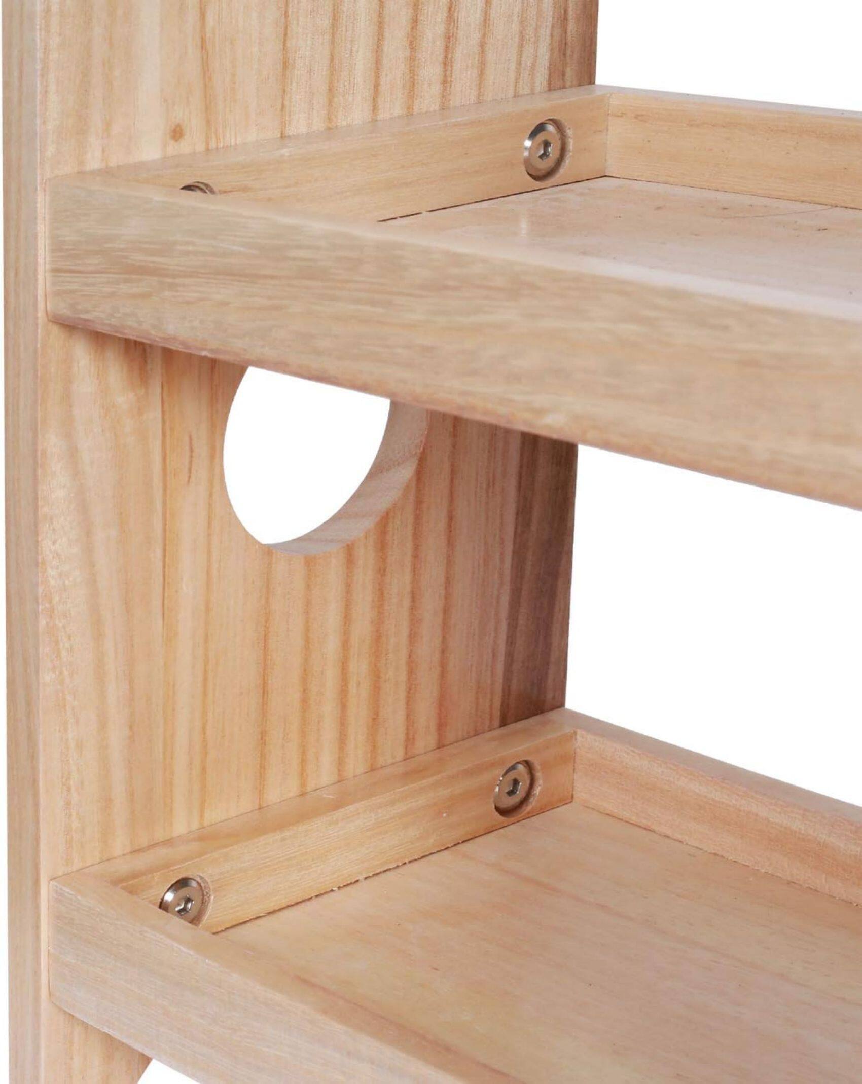 NEX™ 2-Tier Wood Spice Rack Countertop Organizer