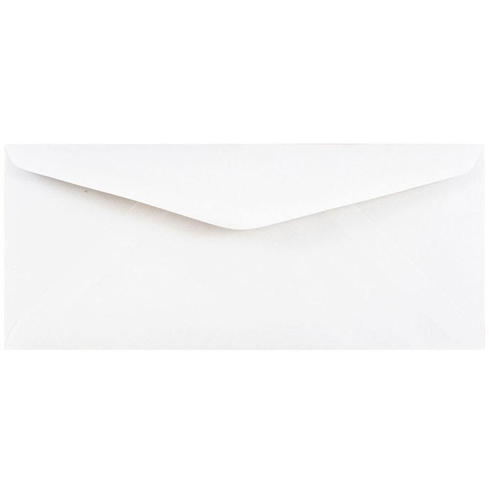 JAM Paper 4.5&#x22; x 10.37&#x22; White Business Envelopes