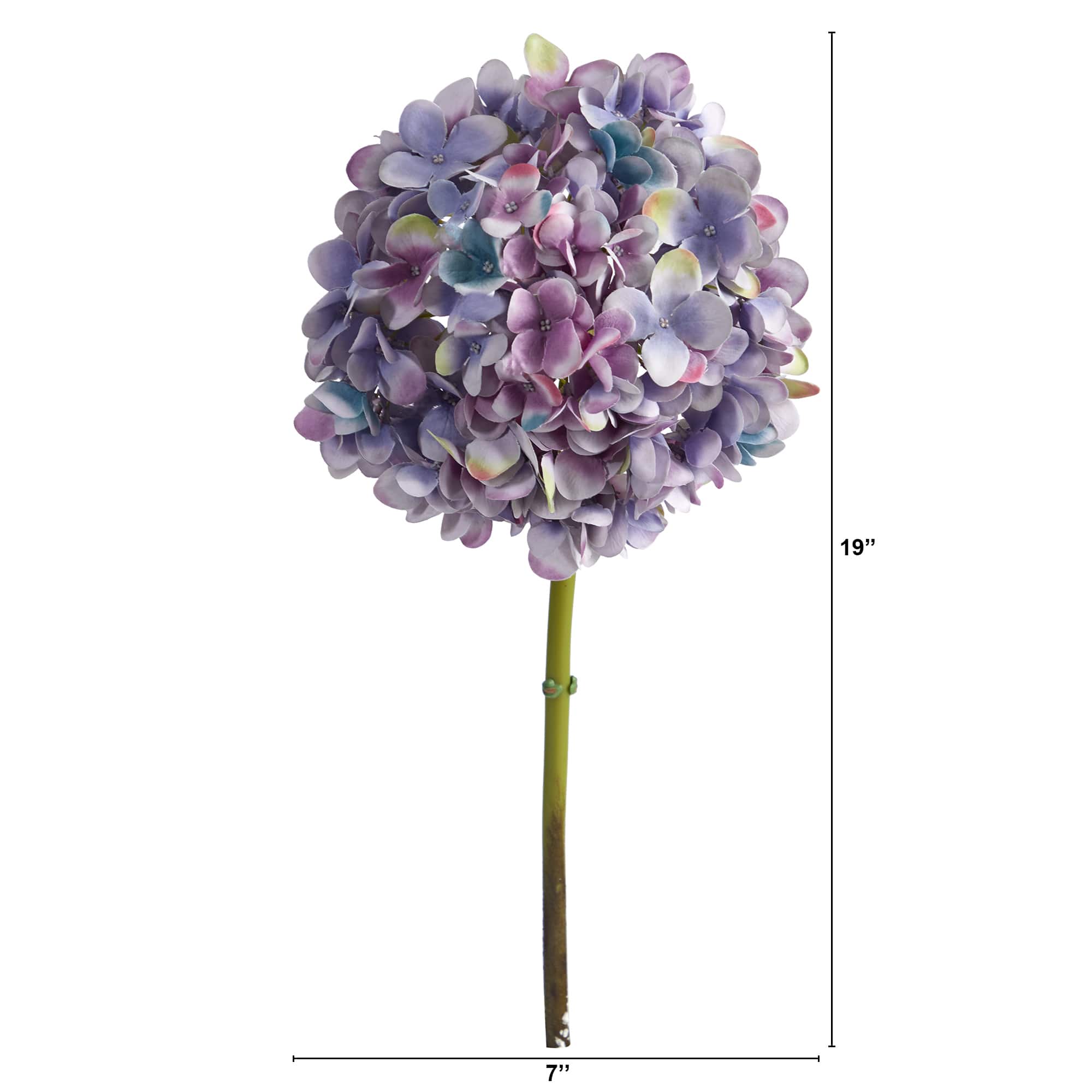 Purple Hydrangea Artificial Flower Stem, 3ct. Michaels