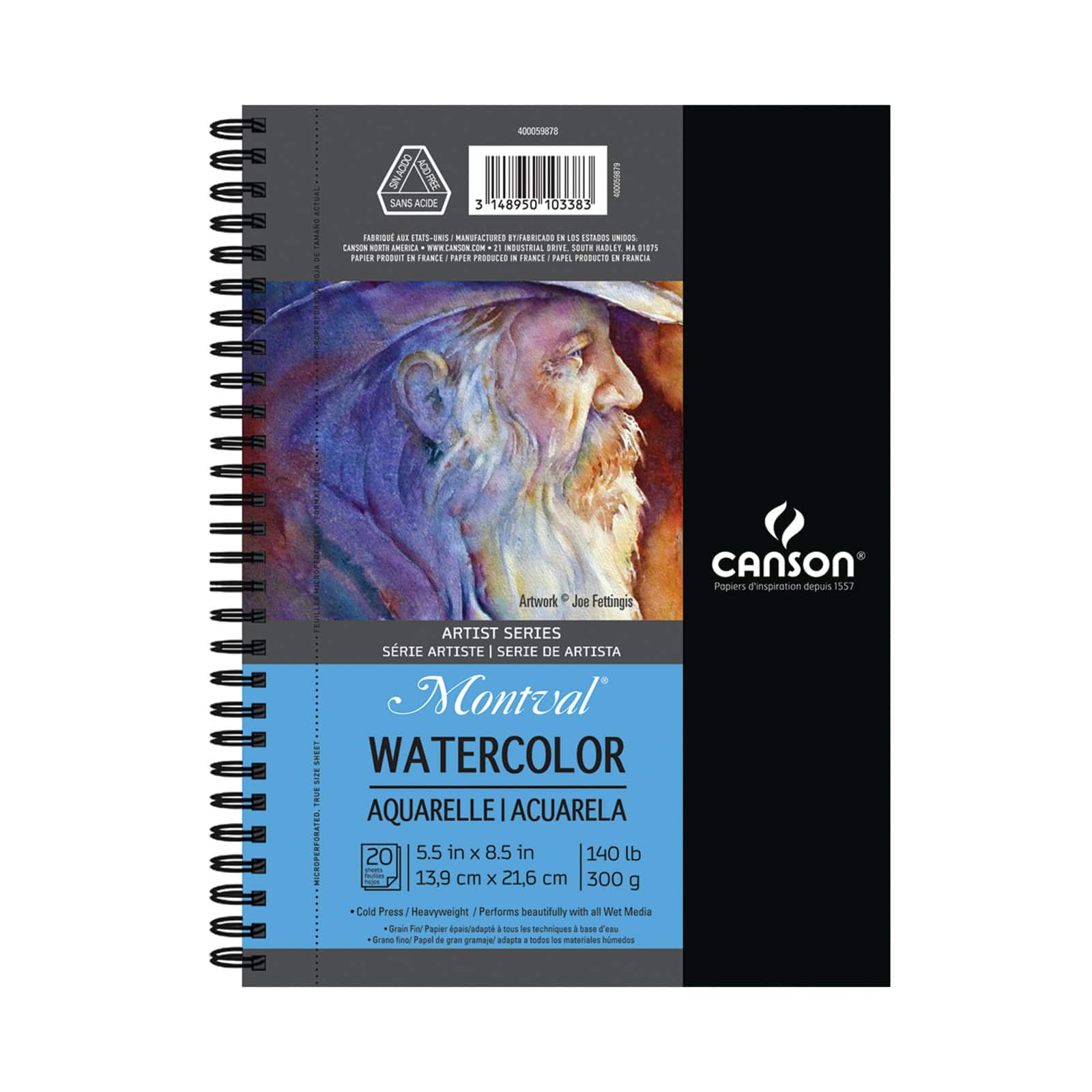 Canson Artist Series Montval Watercolor Sketchbooks