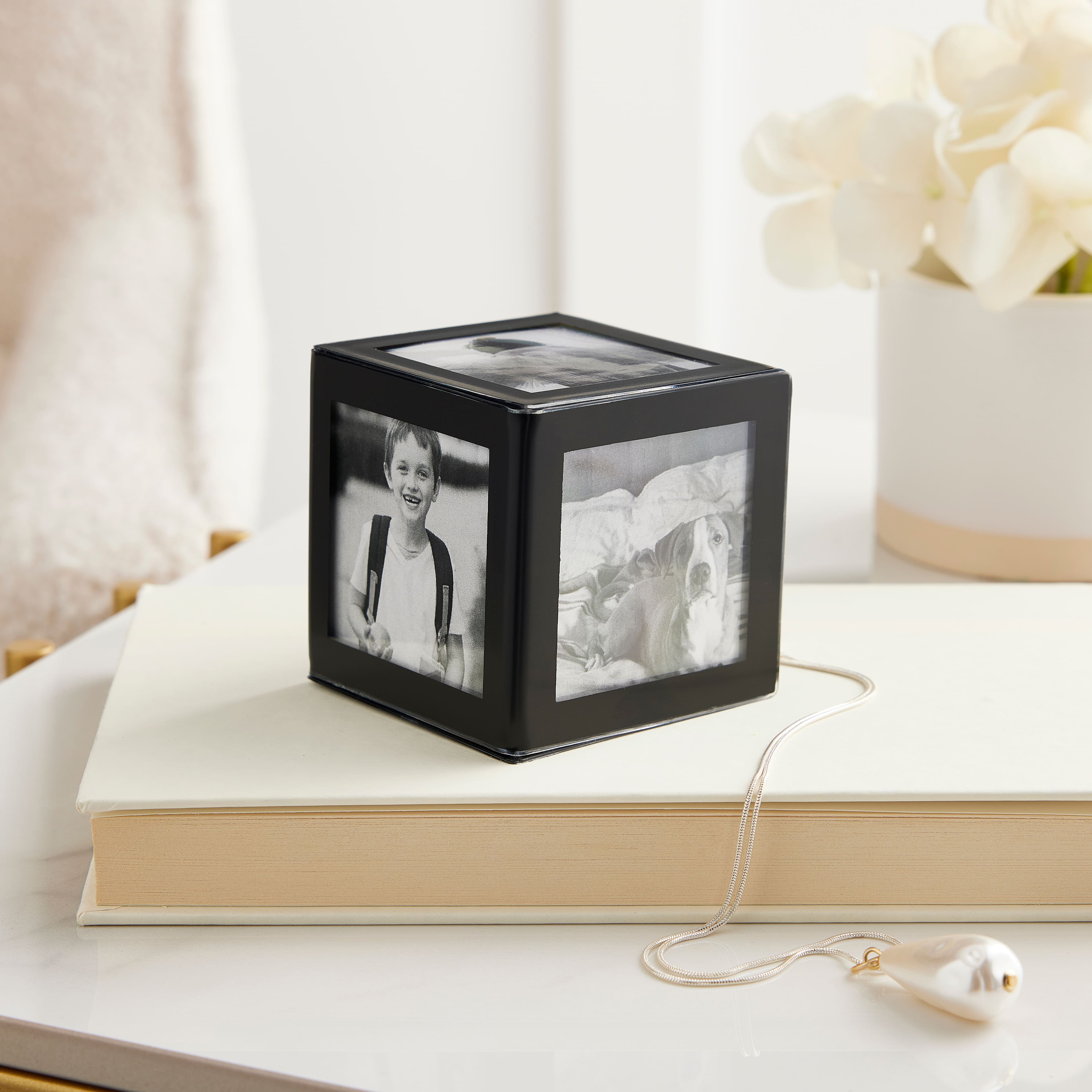 Black Photo Cube by Studio Décor® | Mini Picture Frames | Michaels