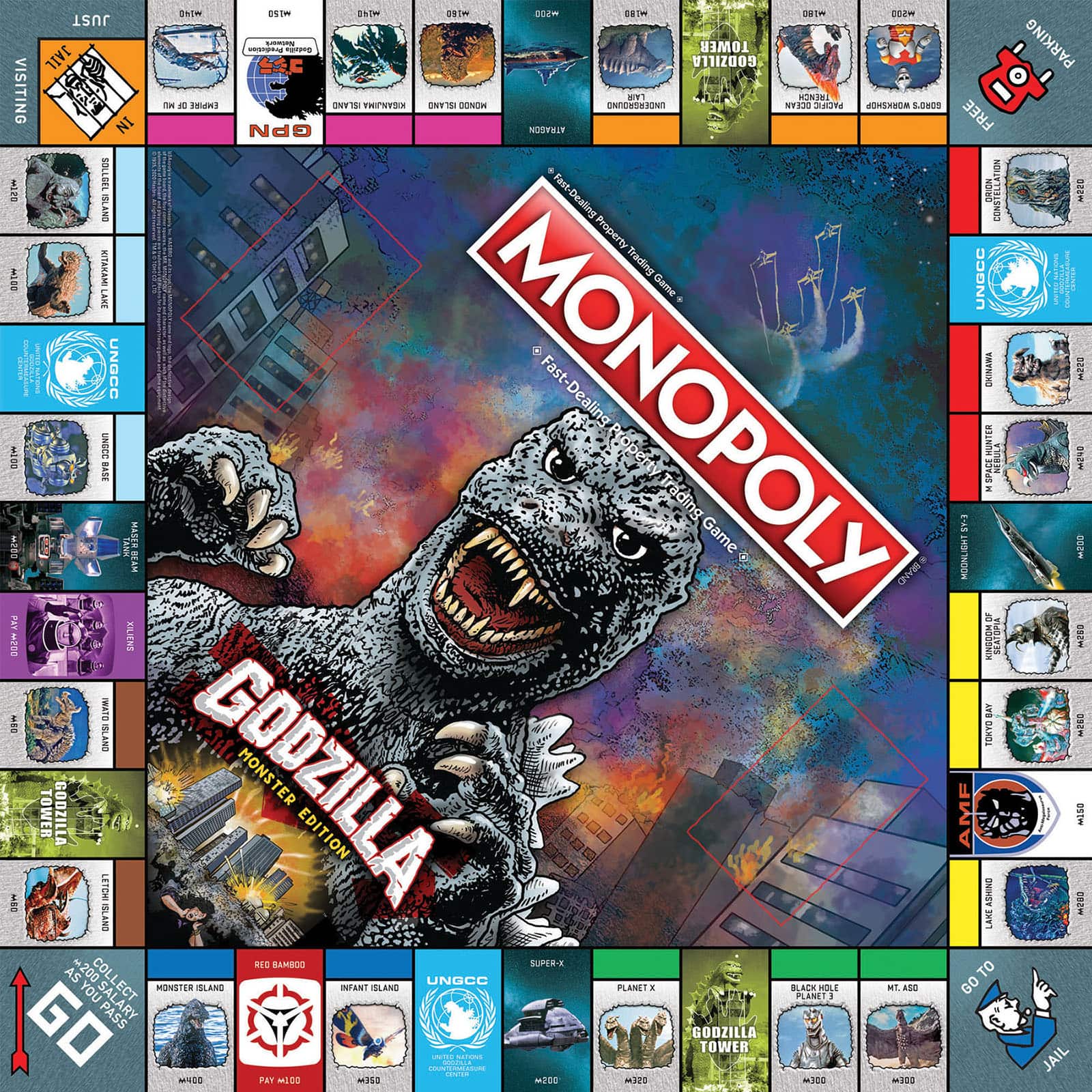 USAopoly MONOPOLY&#xAE;: Godzilla