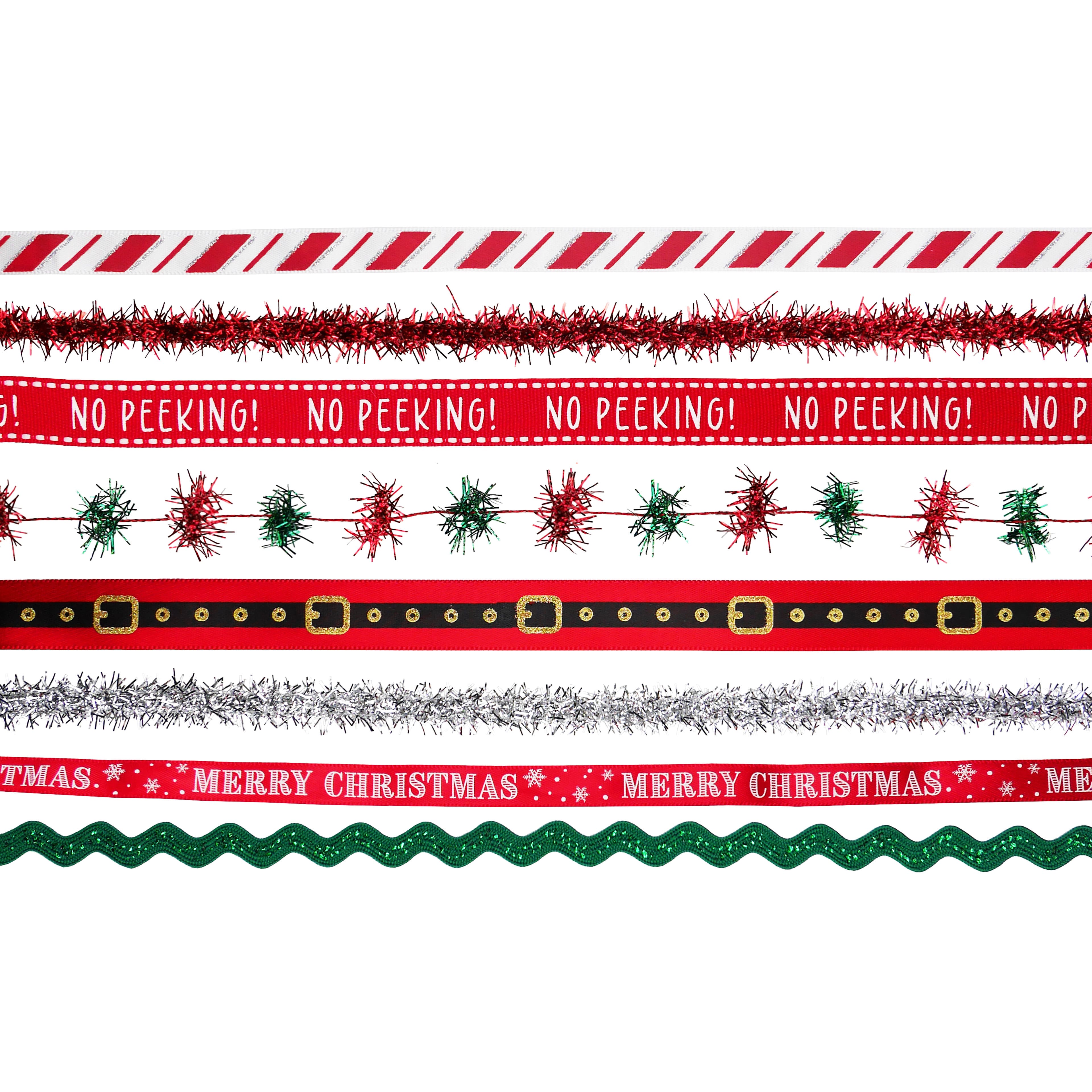 Santa Belt Christmas Value Pack Ribbon by Celebrate It&#xAE;