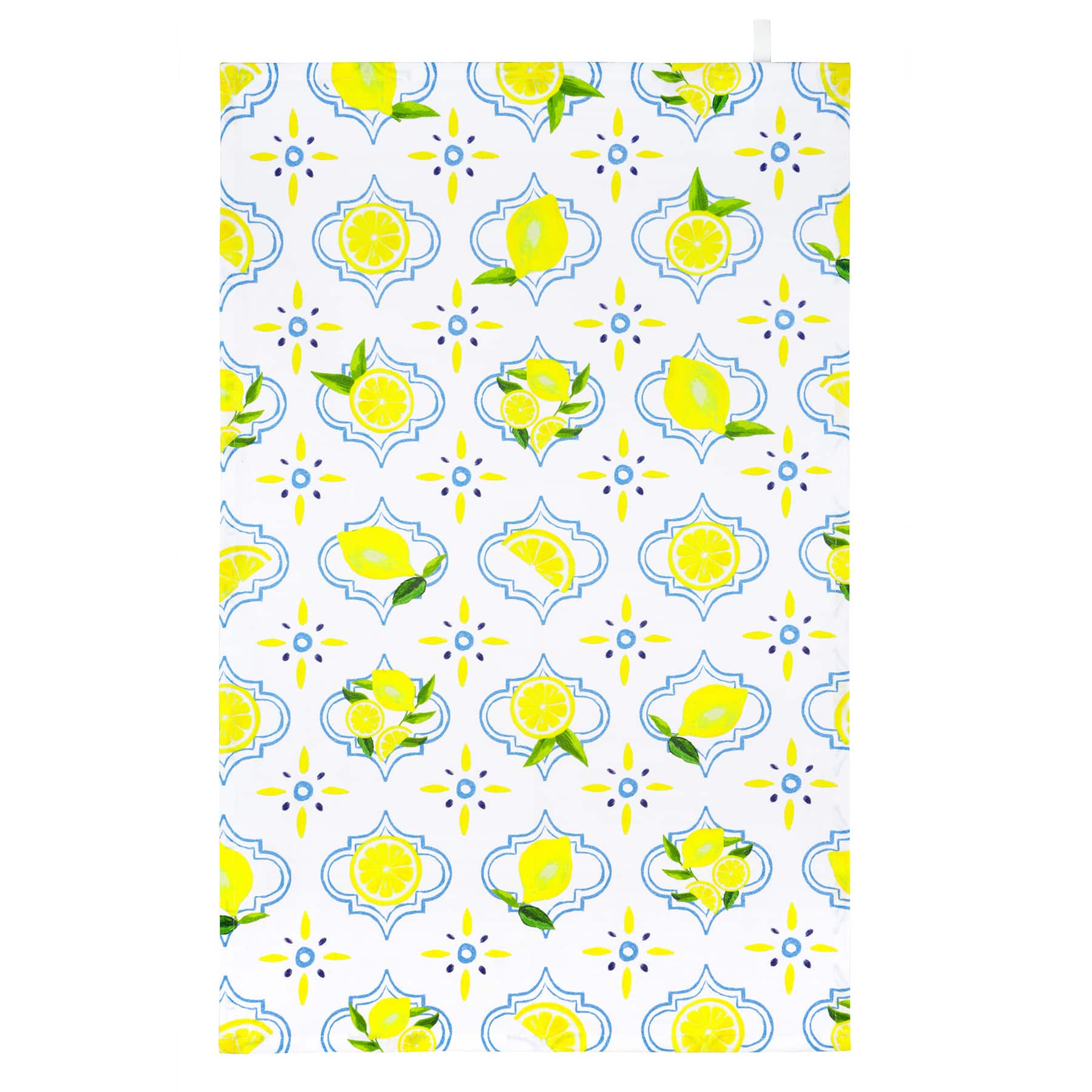 Lemon Print Tea Towel by Makery™