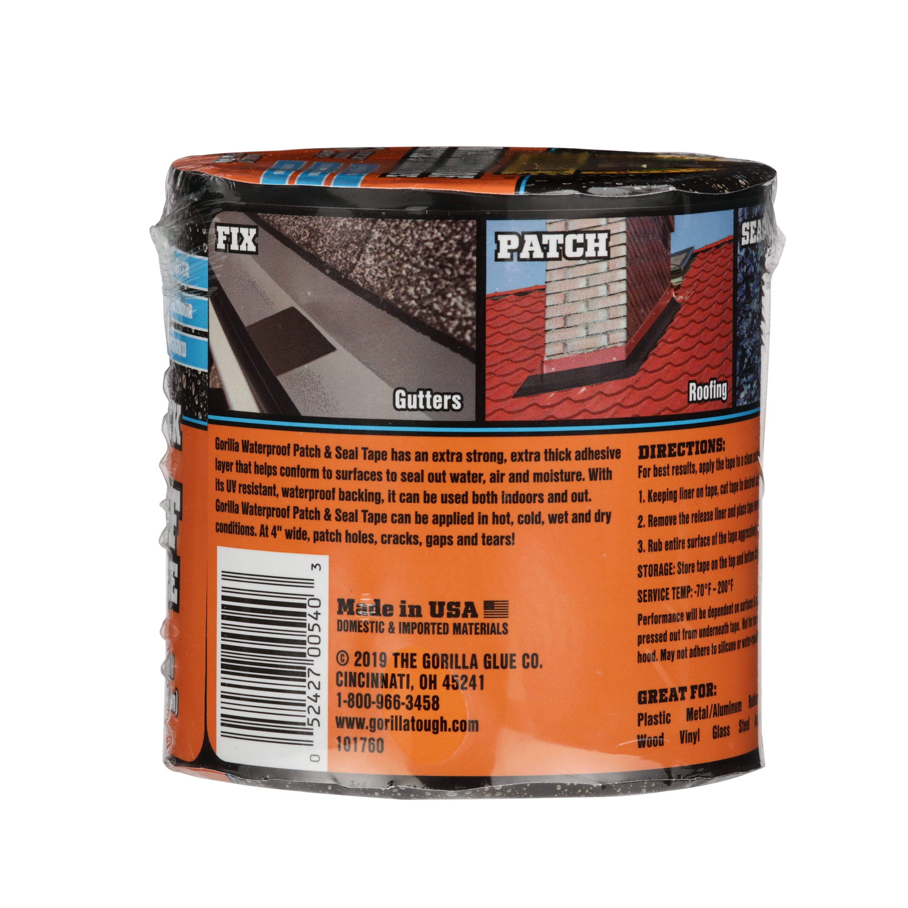 Gorilla&#xAE; Waterproof Patch &#x26; Seal Tape