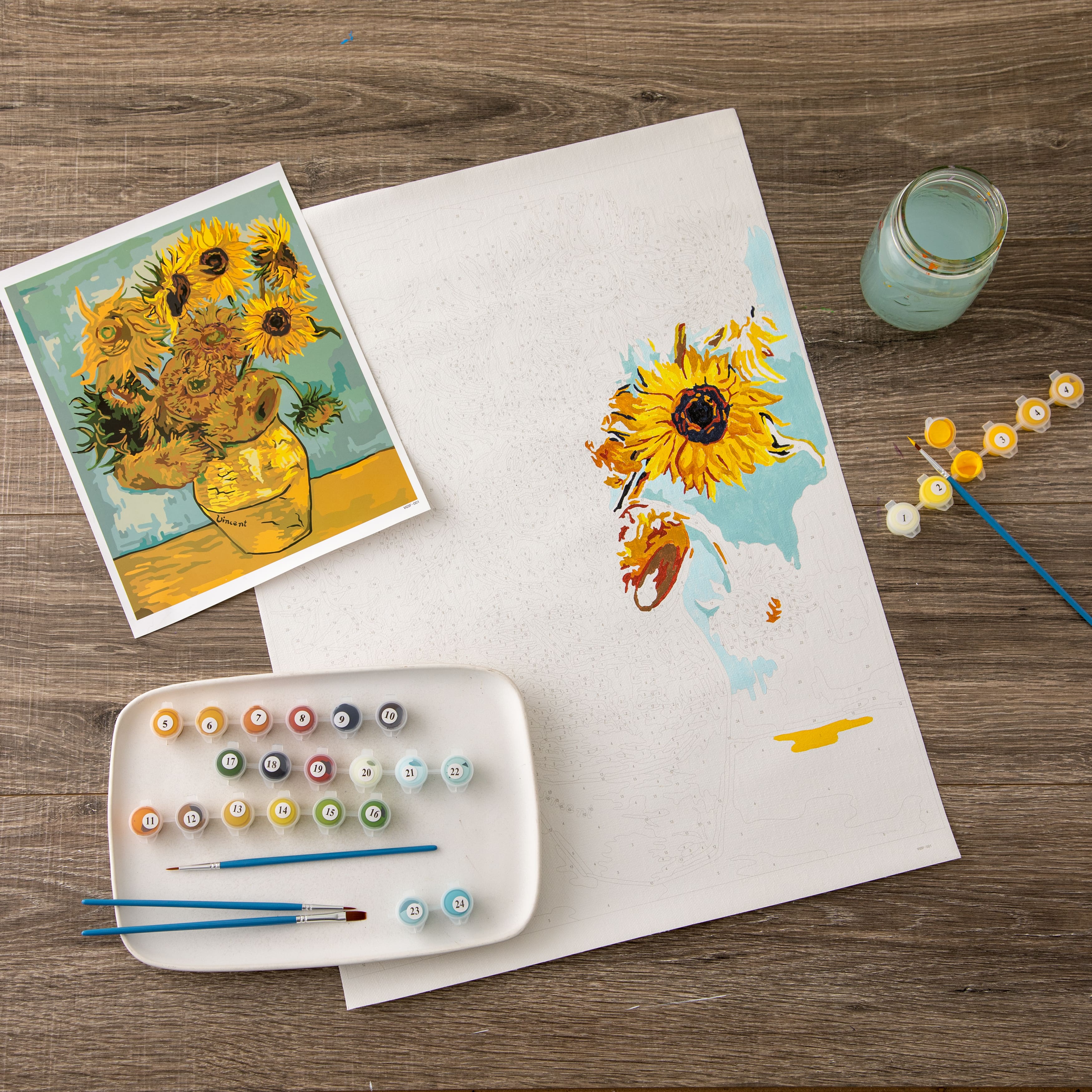 Van Gogh Starry Night Paint-by-Number Kit by Artist's Loft™ Necessities™