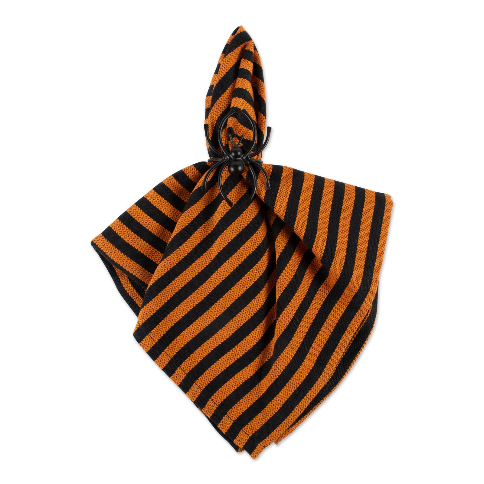 DII&#xAE; Witchy Stripe Dinner Napkins, 6ct.