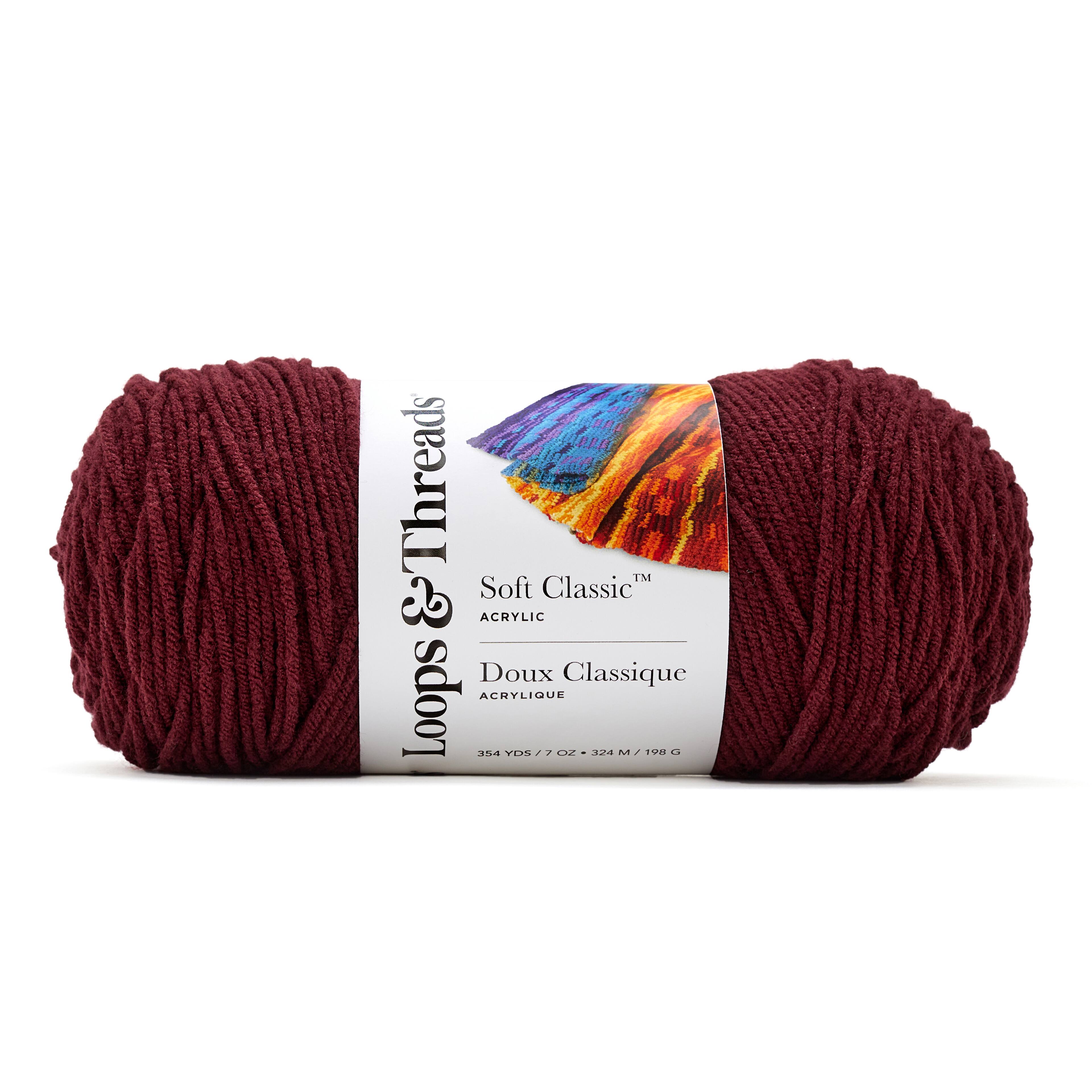 Soft Classic™ Solid Yarn by Loops & Threads®