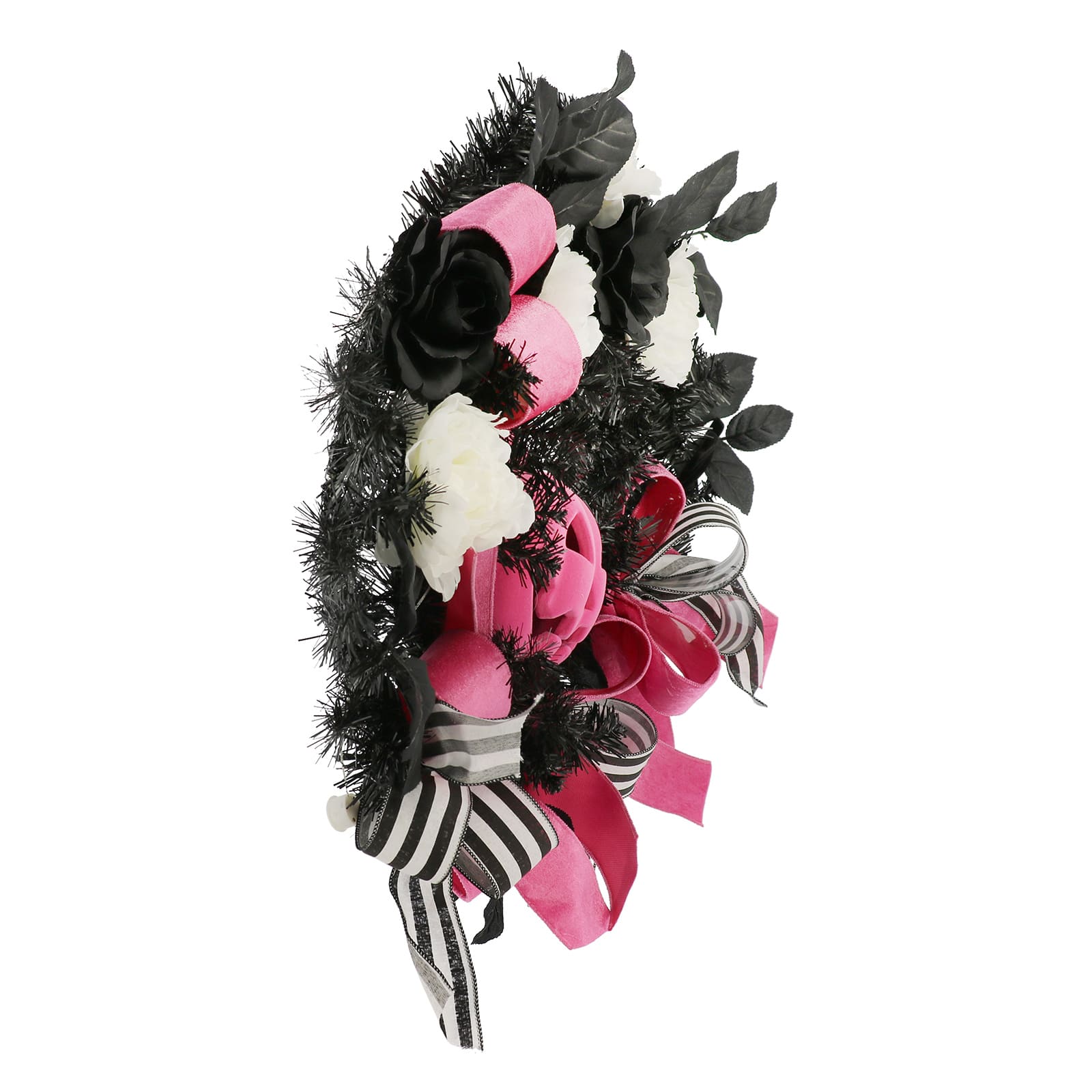 24&#x22; Pink Jack-o&#x27;-Lantern Wreath by Ashland&#xAE;