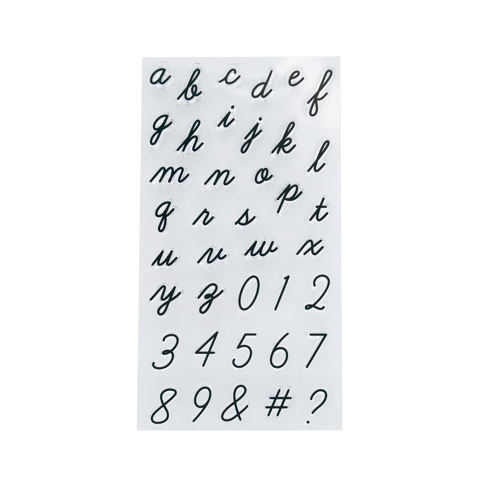 6 Pack: New Cursive Clear Stamps by Recollections™ | Michaels