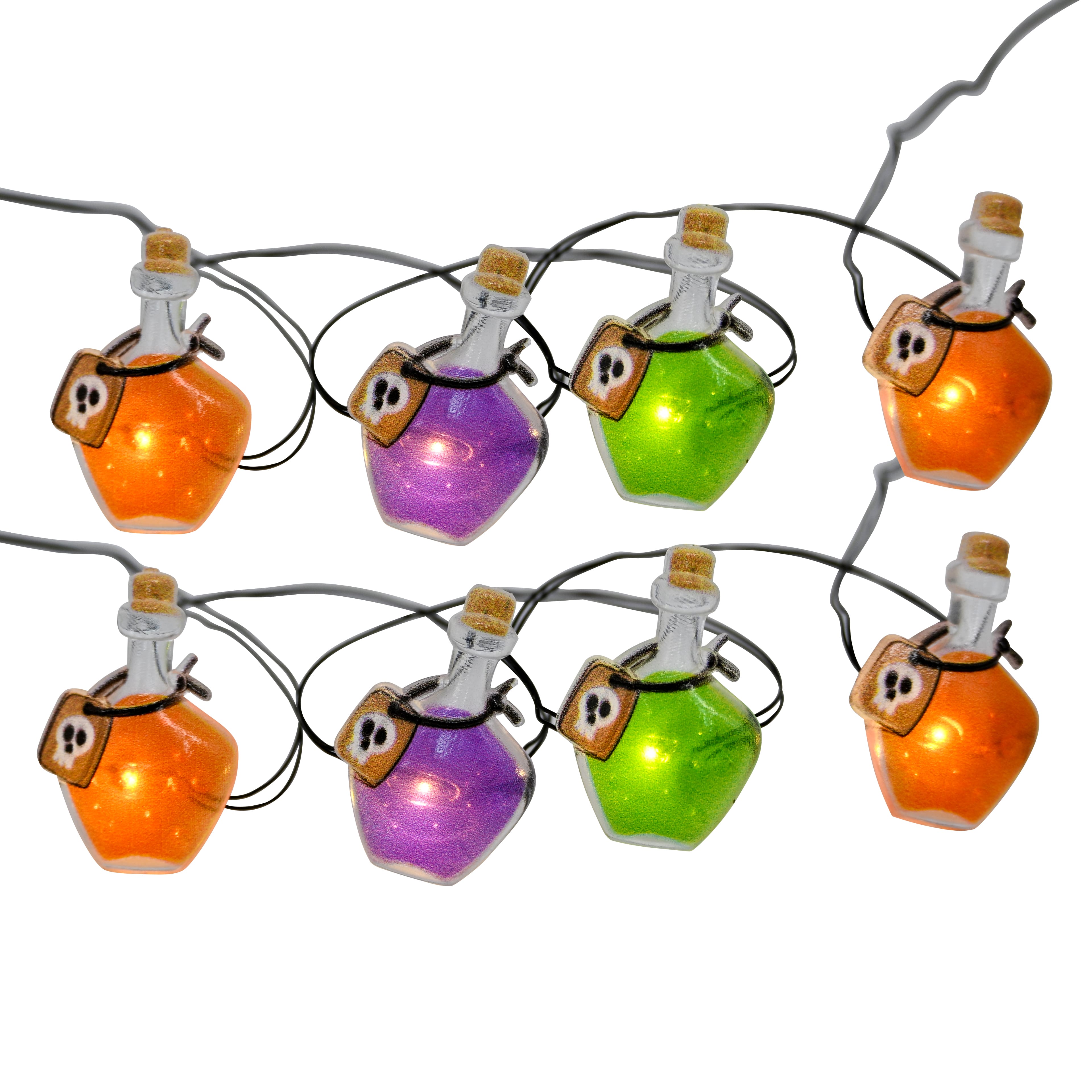 18ct. Poison Flasks Icon LED String Lights by Ashland®