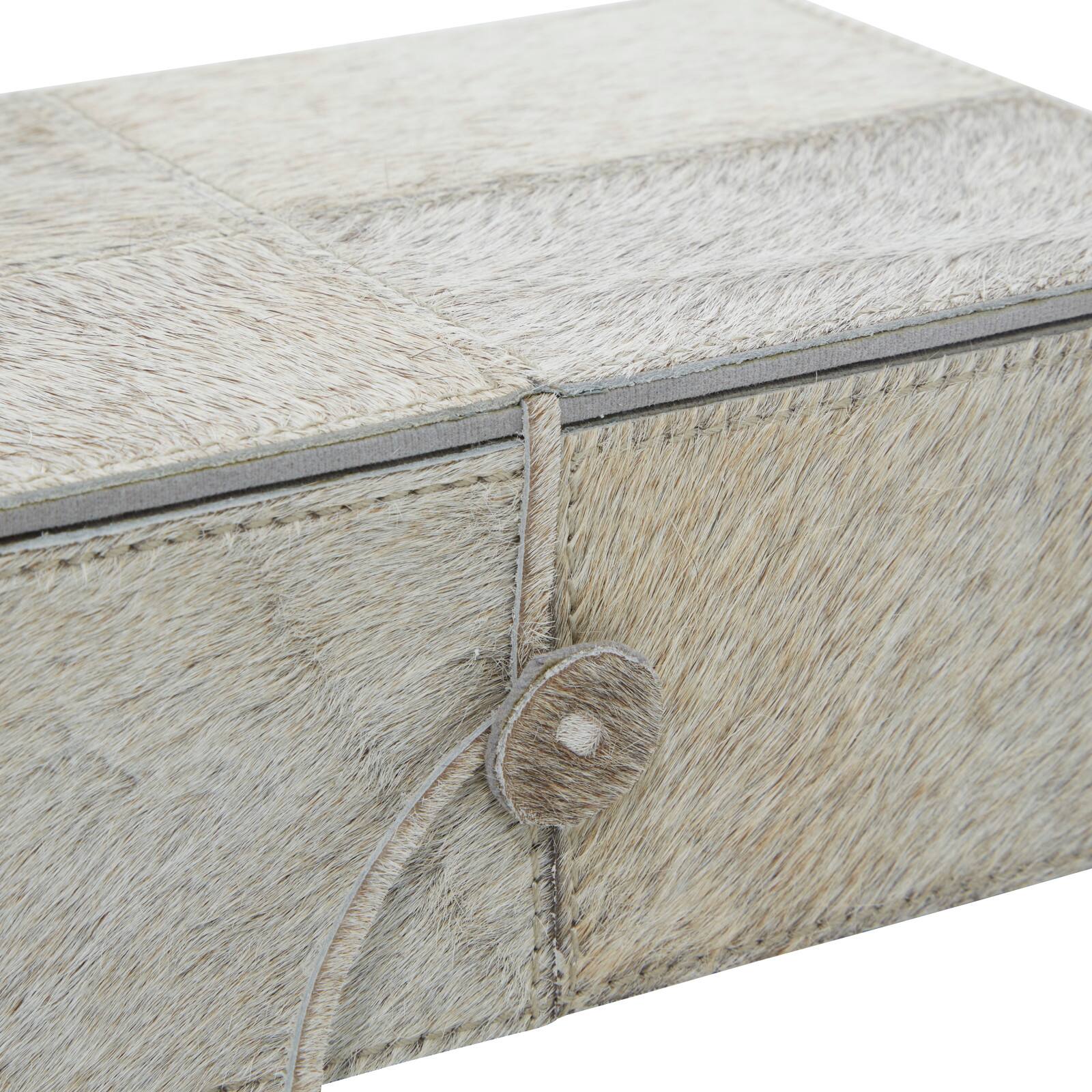 Gray Leather Natural Box Set, 10" & 11"