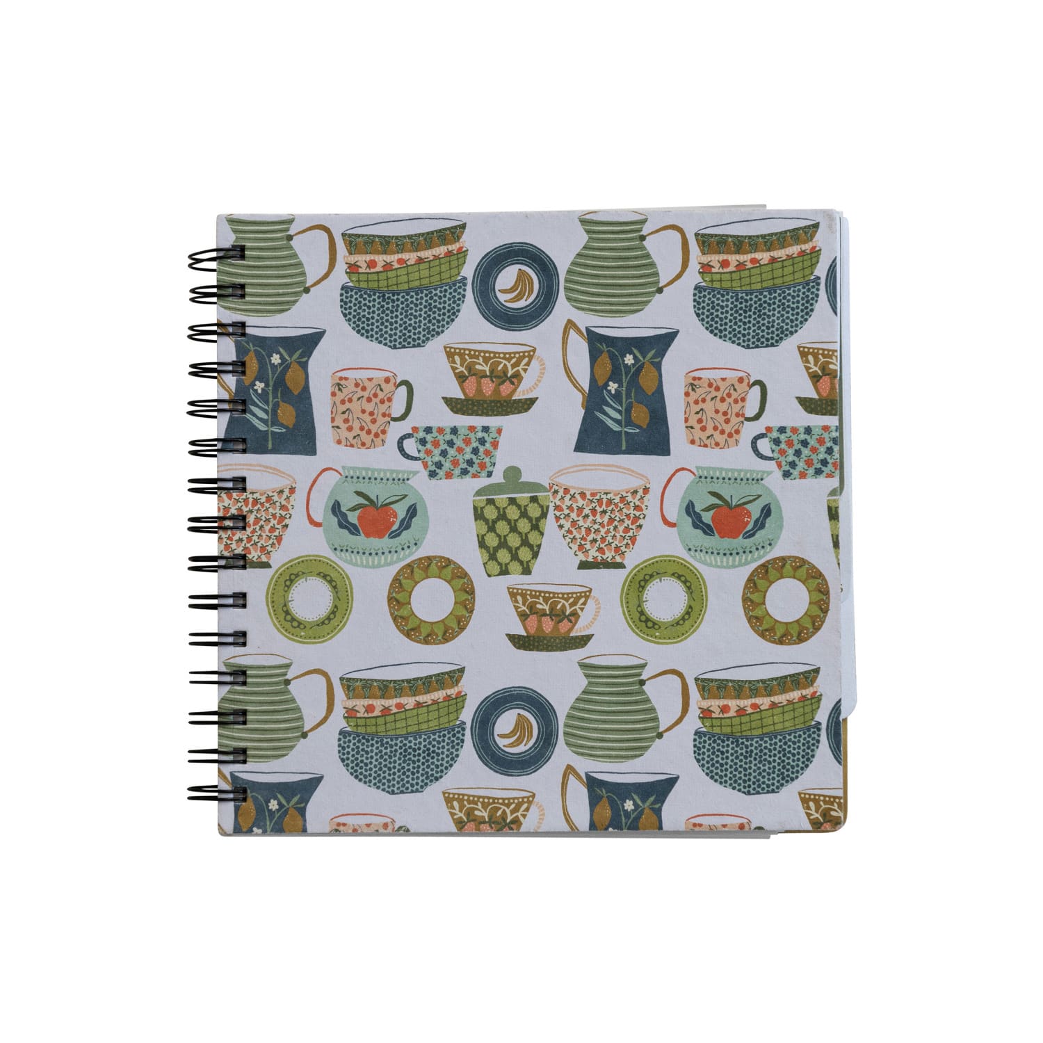 Hello Honey® 8" Multicolor Spiral Bound Paper Recipe Journal