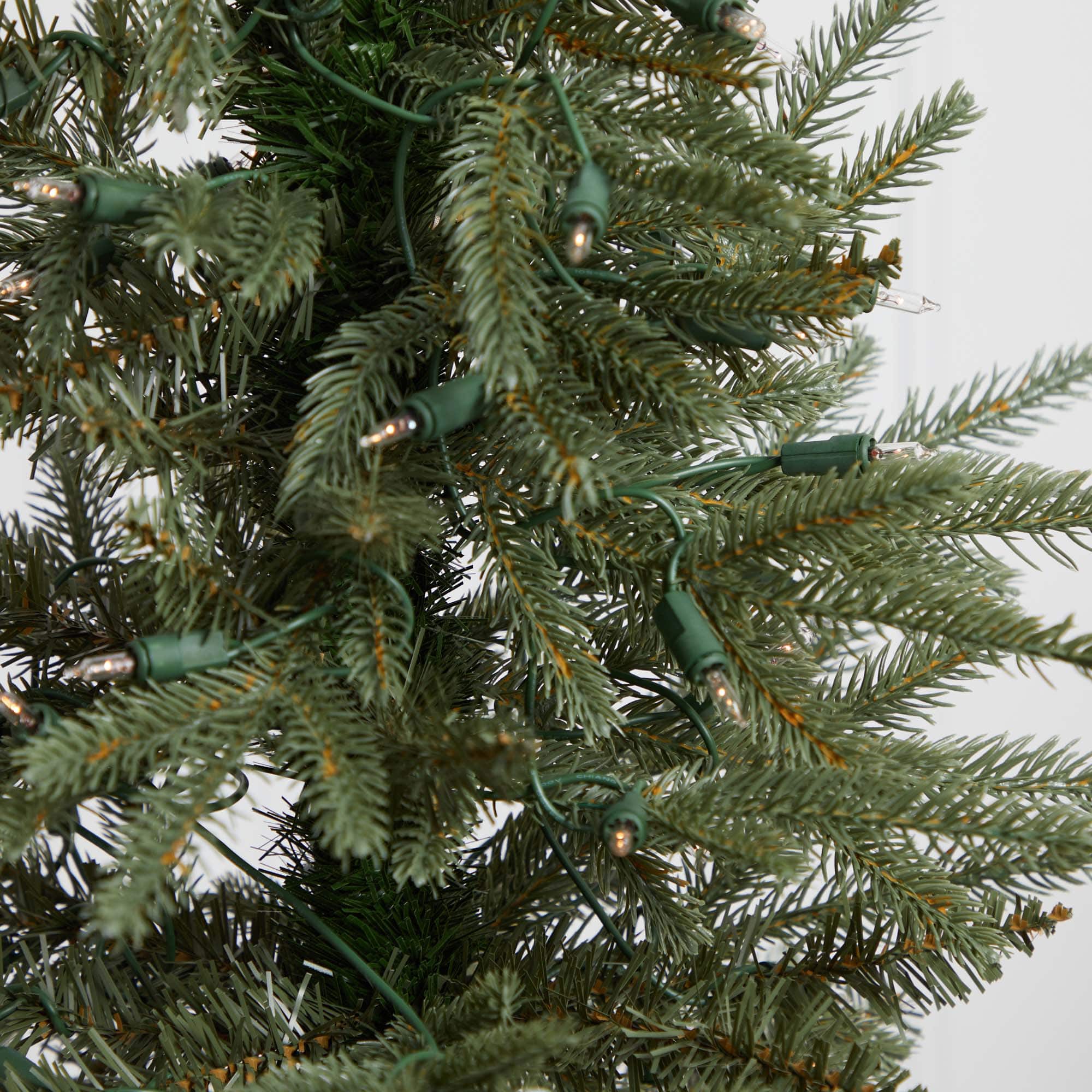 4.5ft. Pre-Lit Artificial Christmas Tree, Clear Lights