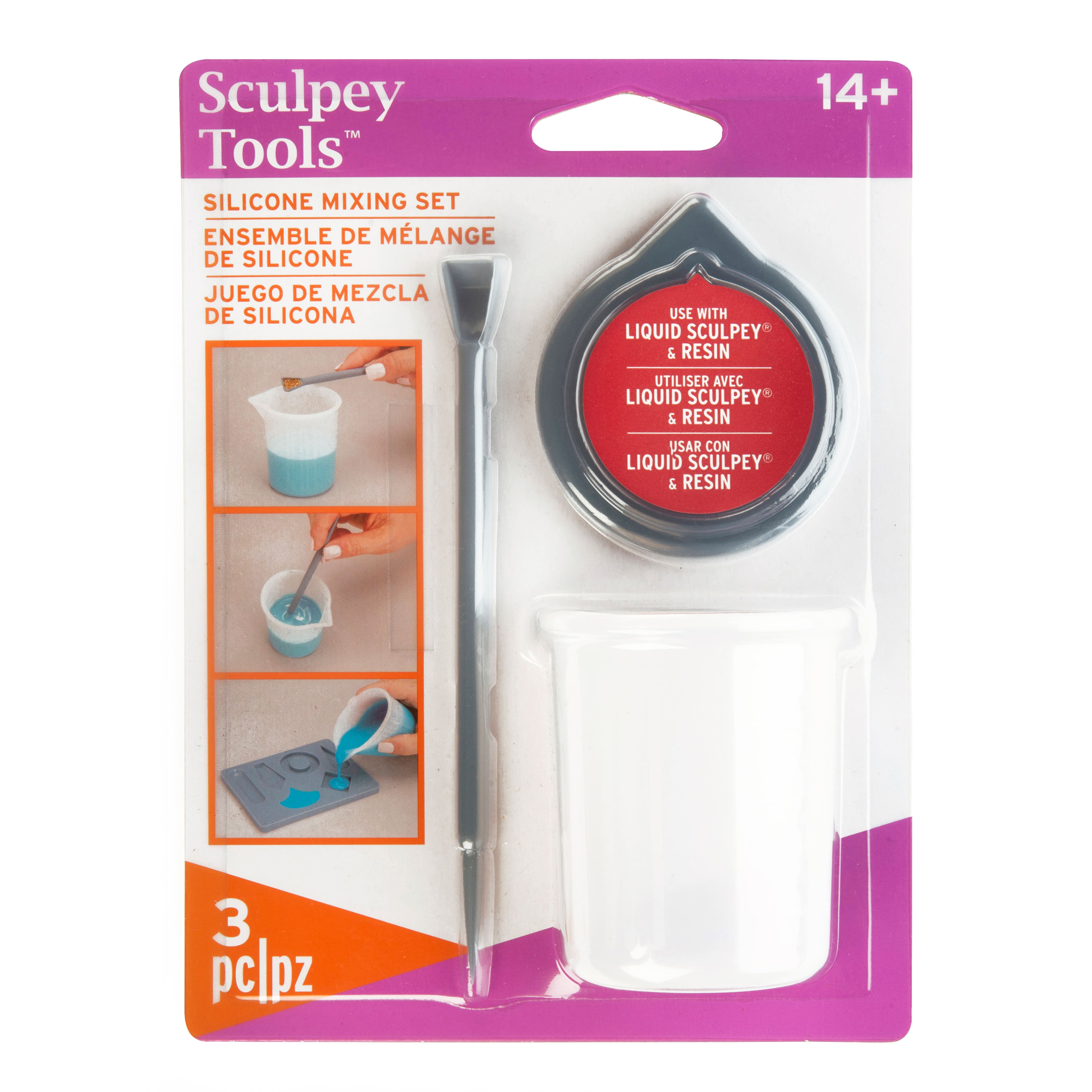 Sculpey Tools&#x2122; Silicone Mixing Set