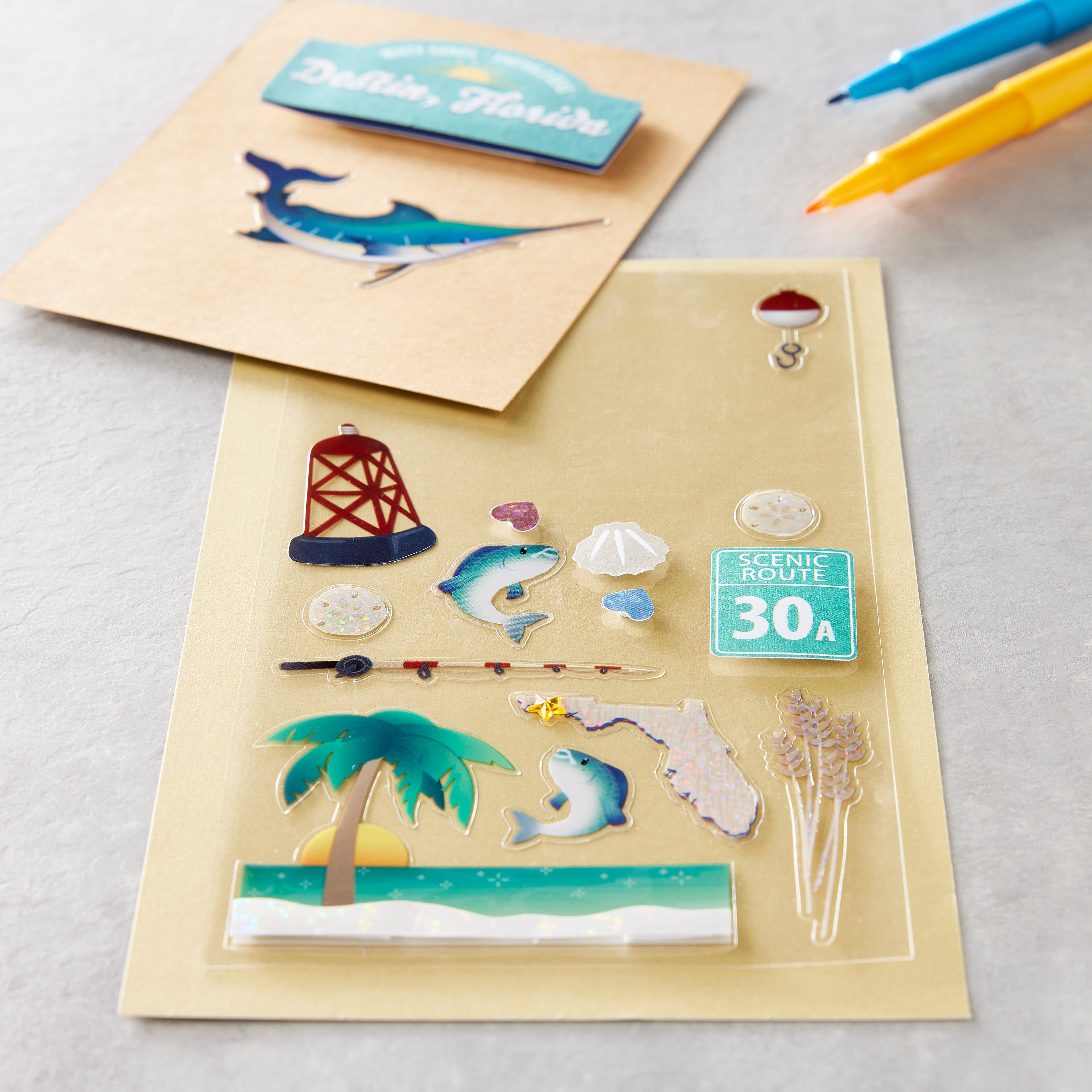 Destin, Florida Dimensional Stickers by Recollections&#x2122;