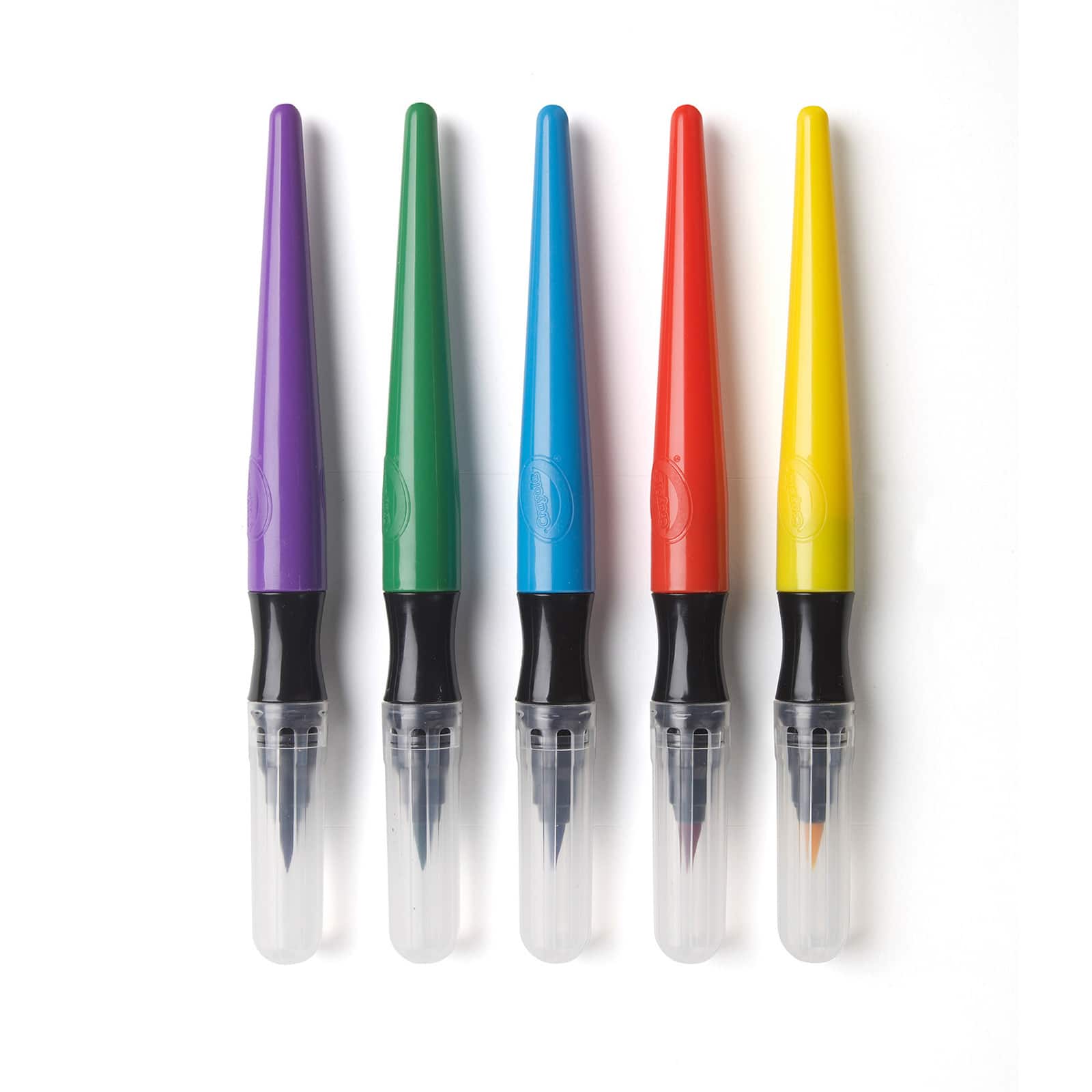 Crayola&#xAE; Washable No Drip Paint Brush Pens, 6 Packs of 5