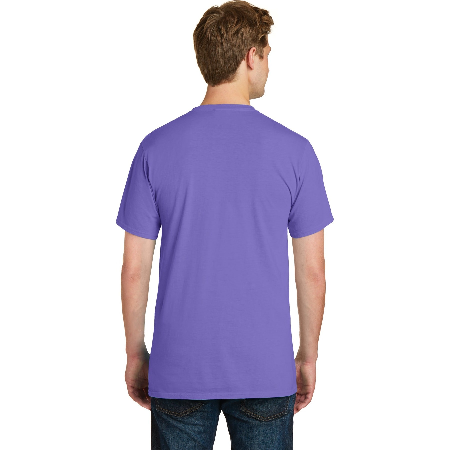 Port & Company® Beach Wash® Garment-Dyed Adult Pocket T-Shirt