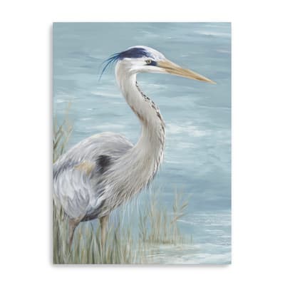 Lumaprints Great Blue Heron Gaze Canvas Wall Art | Michaels