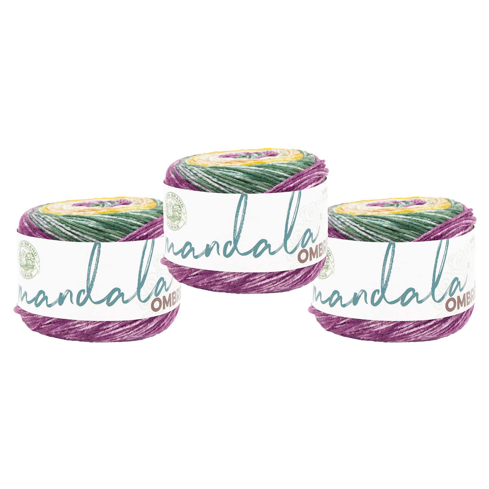 3 Pack Lion Brand&#xAE; Mandala Ombre Yarn