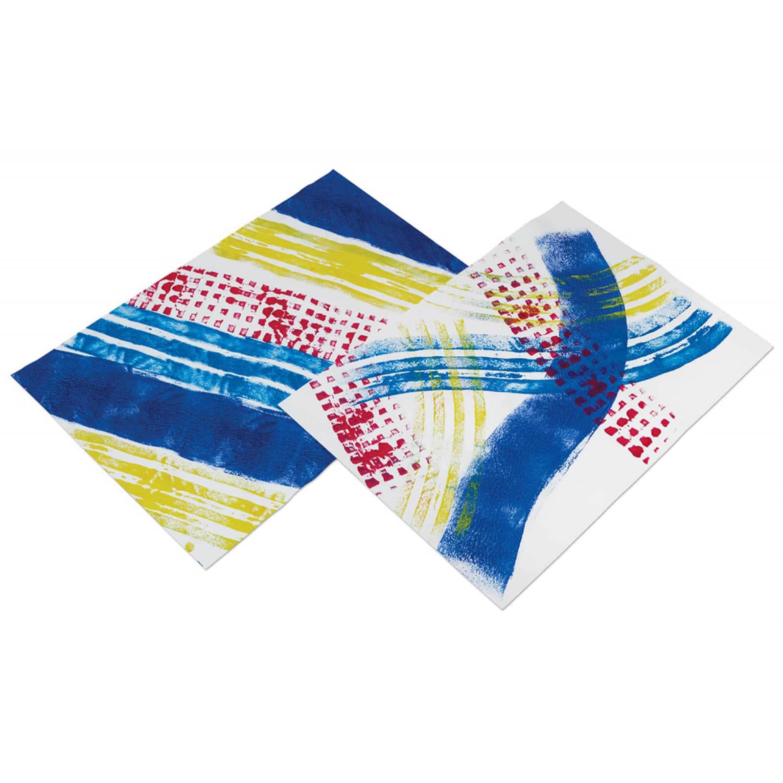 Creativity Street&#xAE; Assorted Foam Pattern Rollers &#x26; Tray, 2 Packs of 4