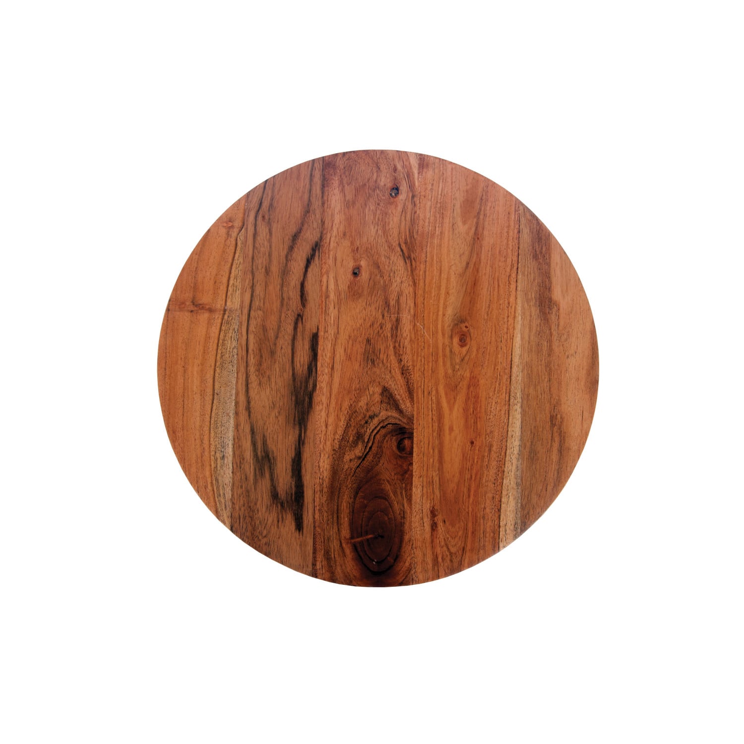 15.5&#x22; Natural Acacia Wood Kitchen Pedestal