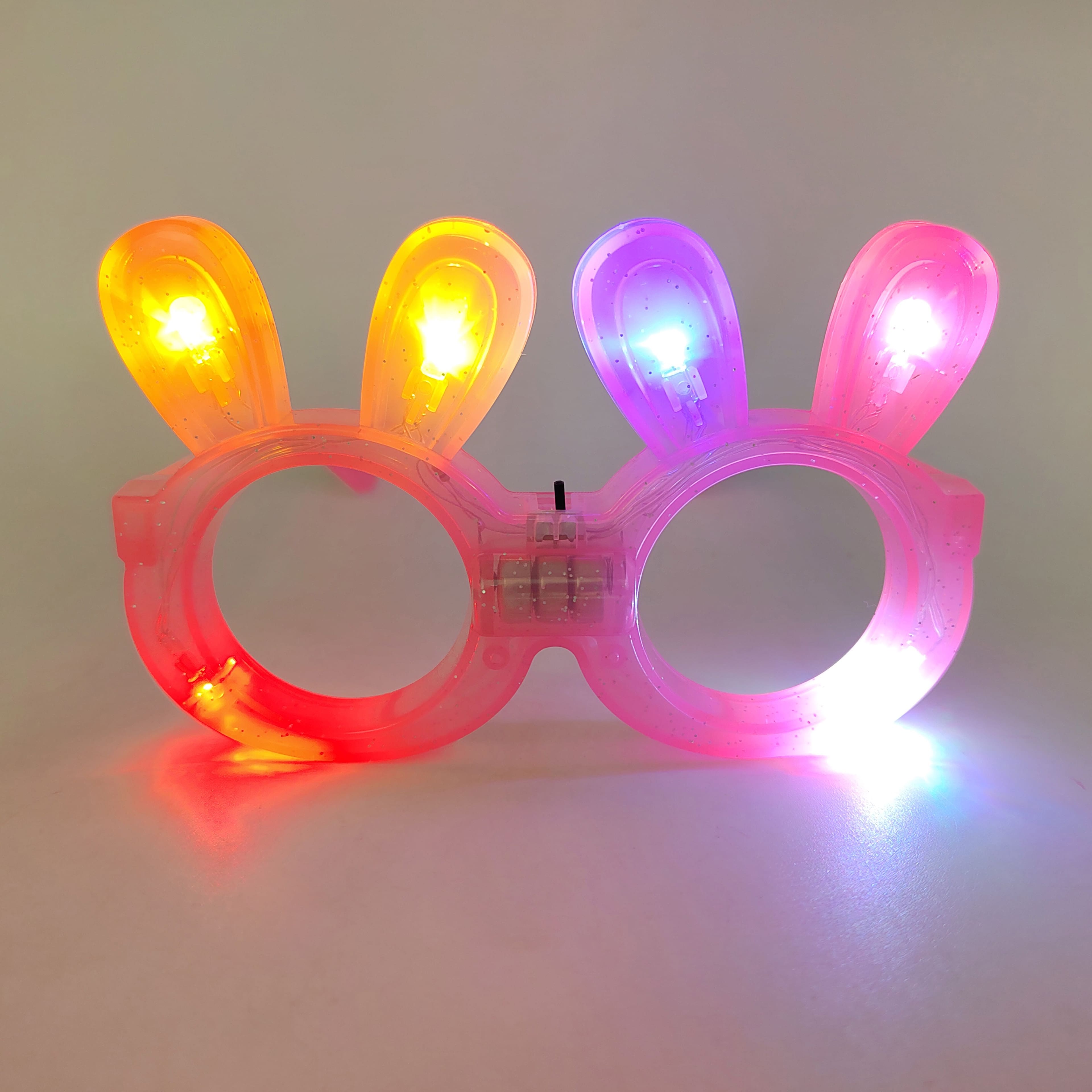 Pink Bunny Novelty Light Up Glasses by Creatology&#x2122; Fab Finds 