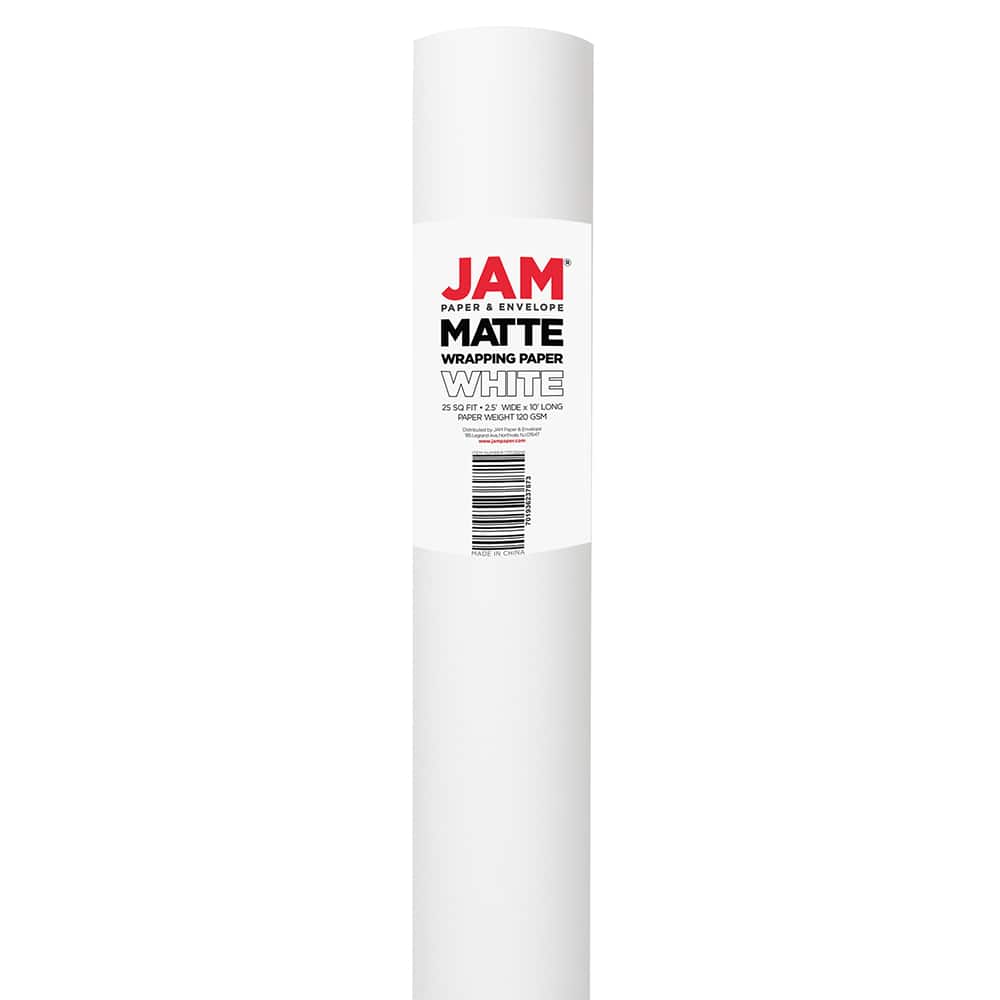 JAM Paper Matte Gift Wrap, 2ct.