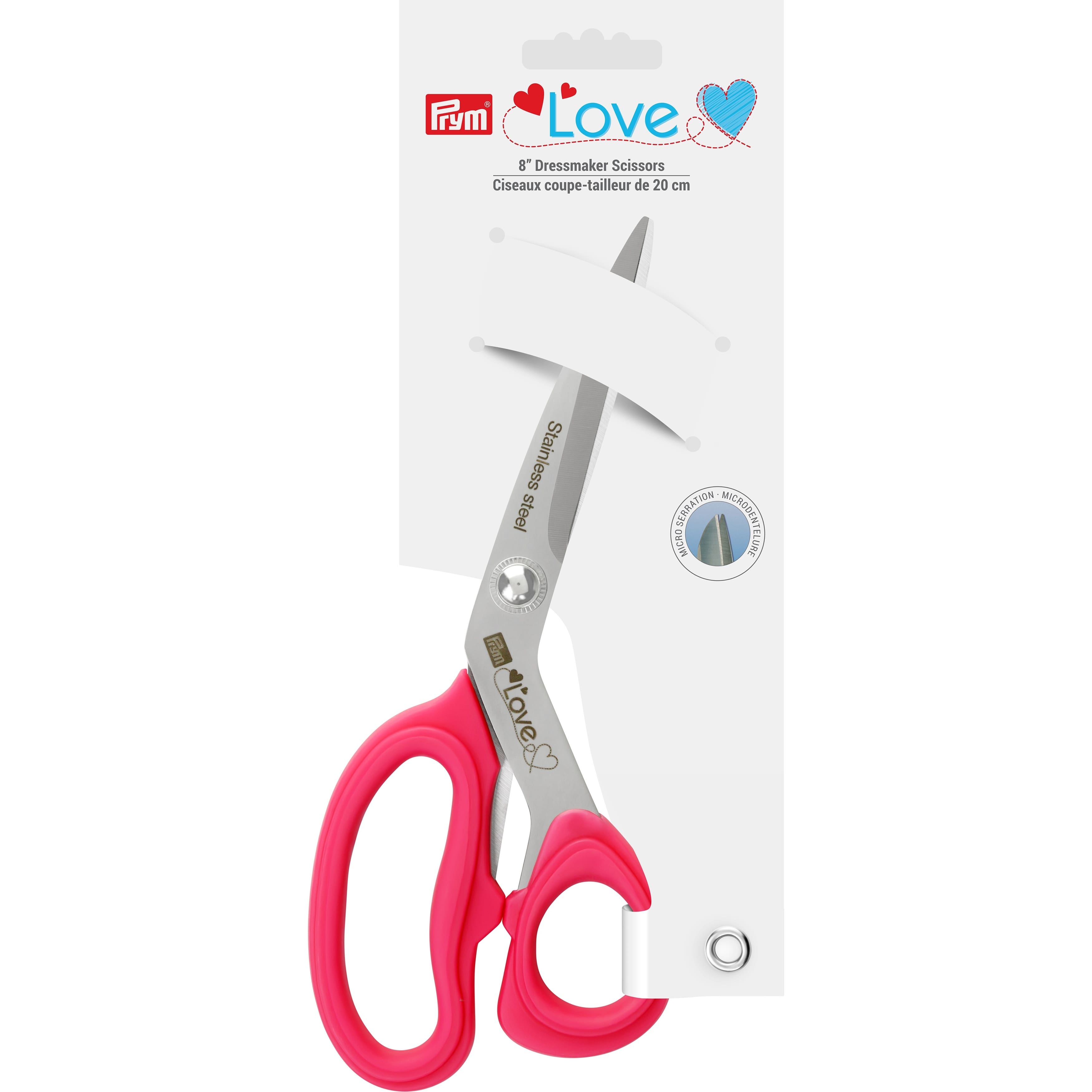 Prym® Love 8" Red Dressmaker Shears