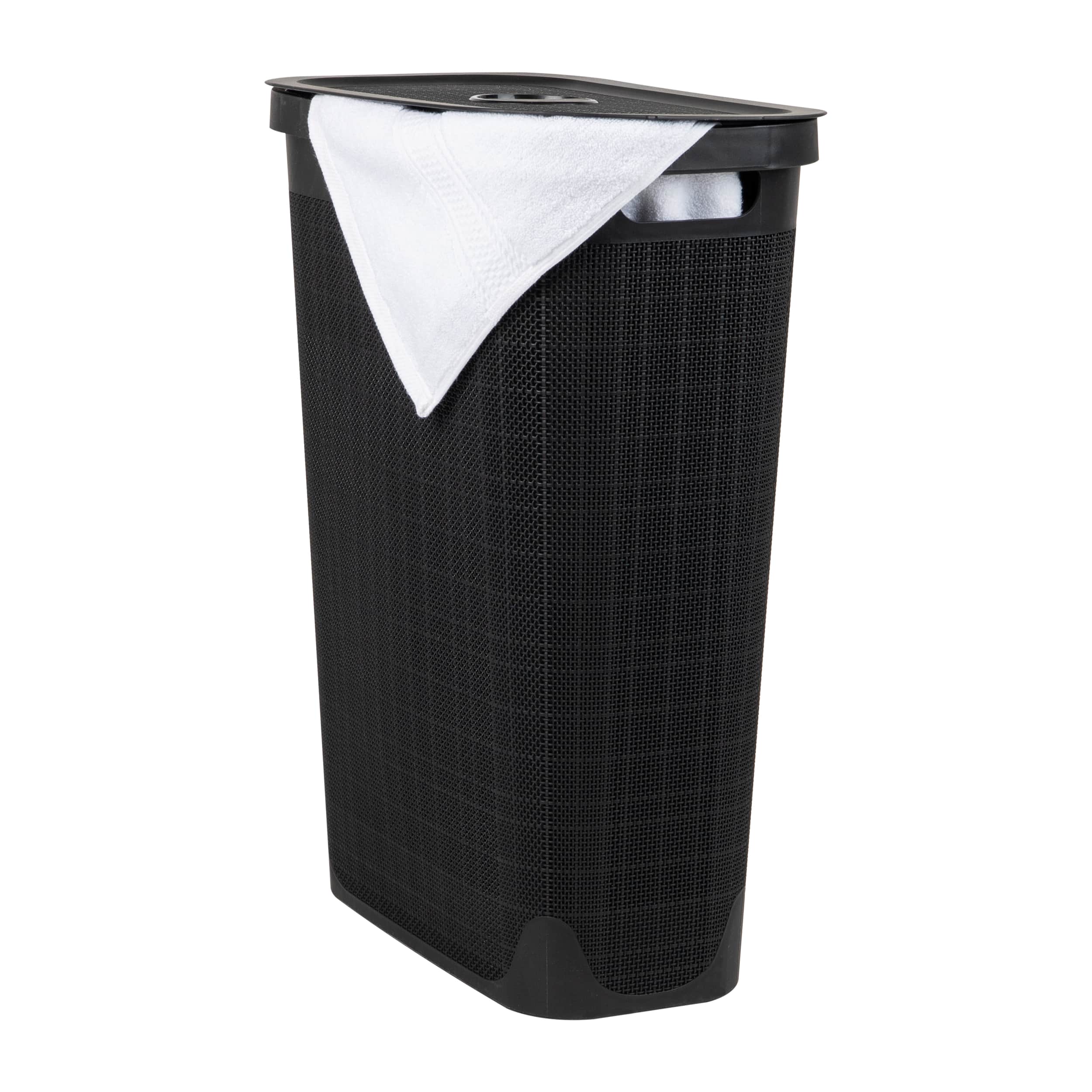 Mind Reader 23.5" Plastic Slim Laundry Hamper