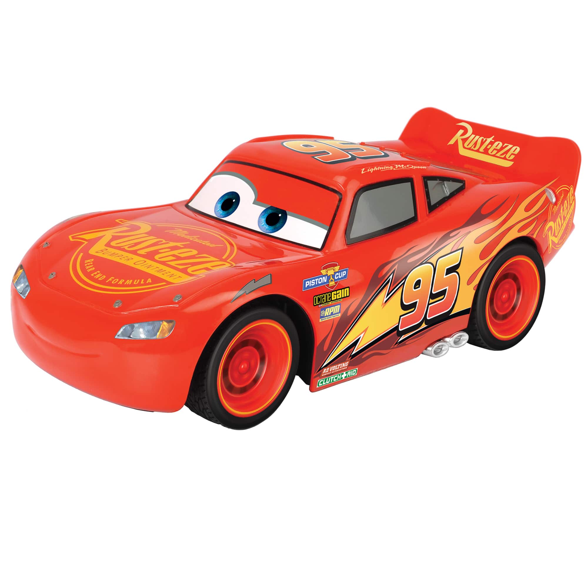 Jada Toys Disney Pixar Cars Remote-Control Car for Kids, 2-Channel RC Toy  with Repair Feature in the Kids Play Toys department at