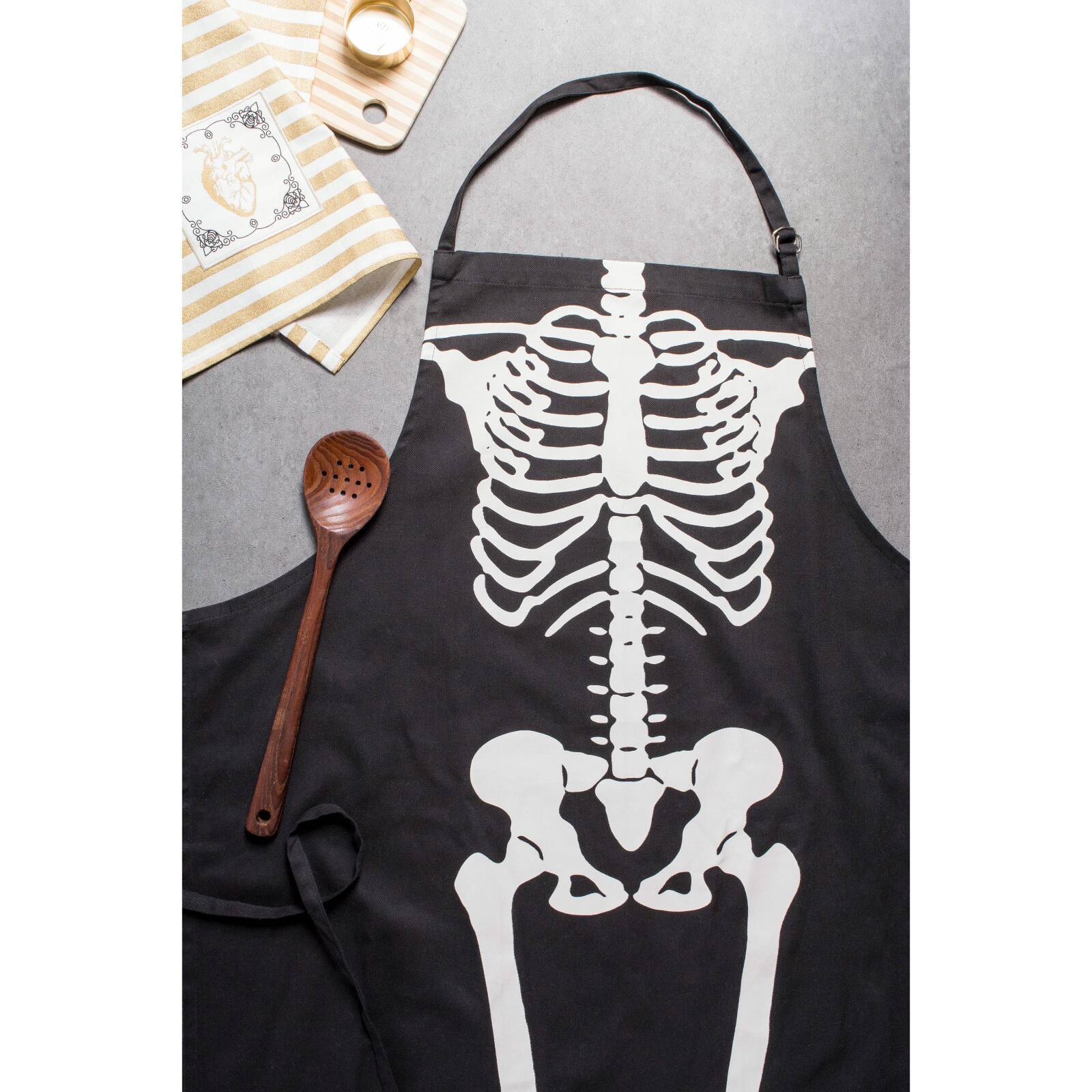 DII&#xAE; Skeleton Print Chef Apron