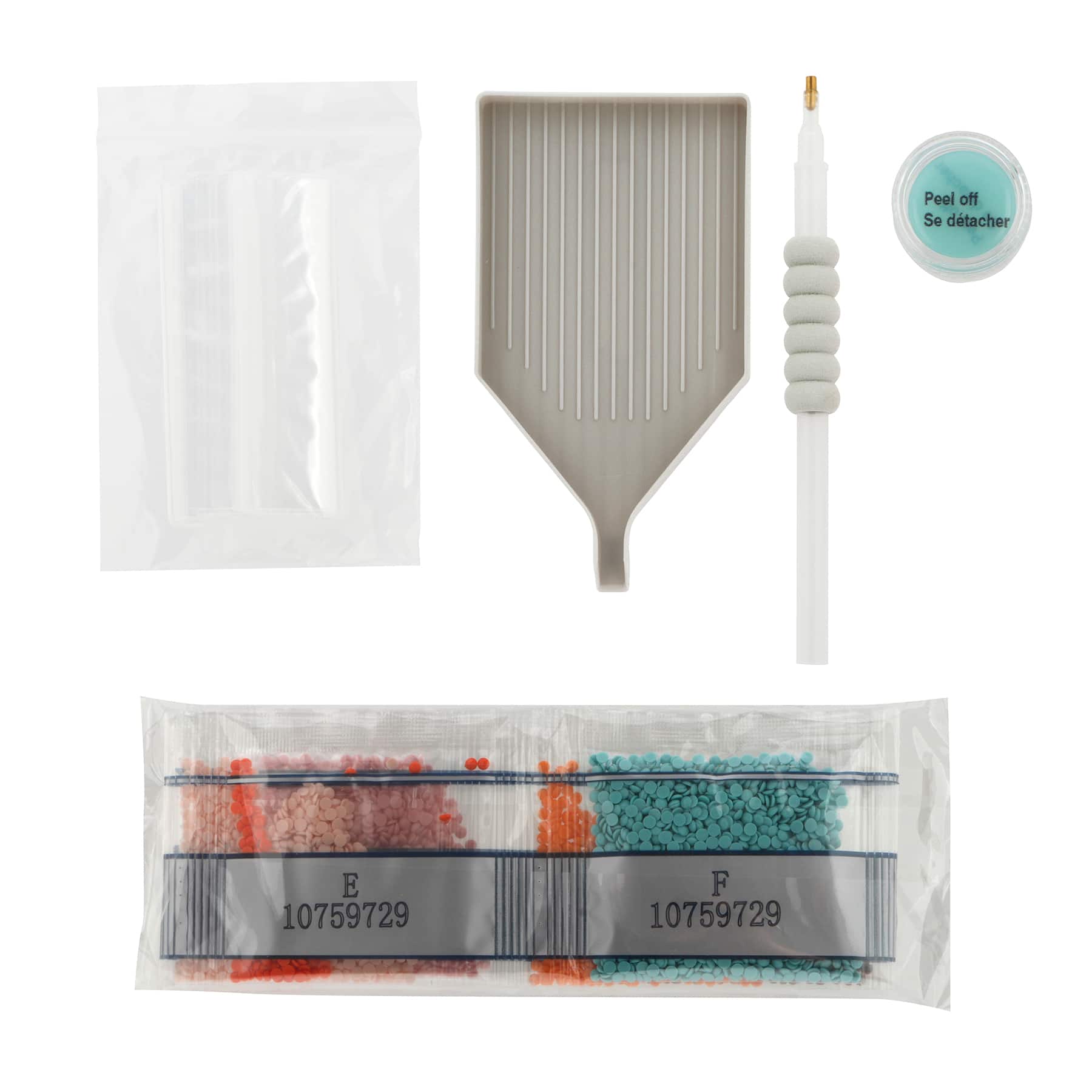 Beach Wood Plaque Diamond Art Kit by Make Market&#xAE;
