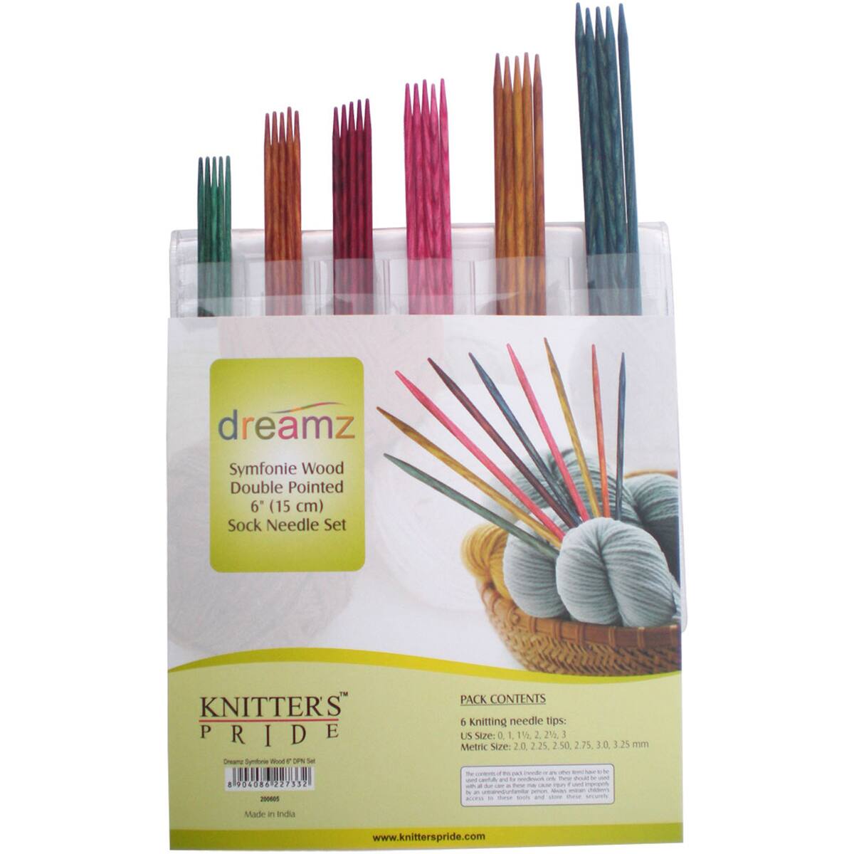 Knitter's Pride™ 6" Dreamz Socks Kit Double Pointed Knitting Needles Set Michaels
