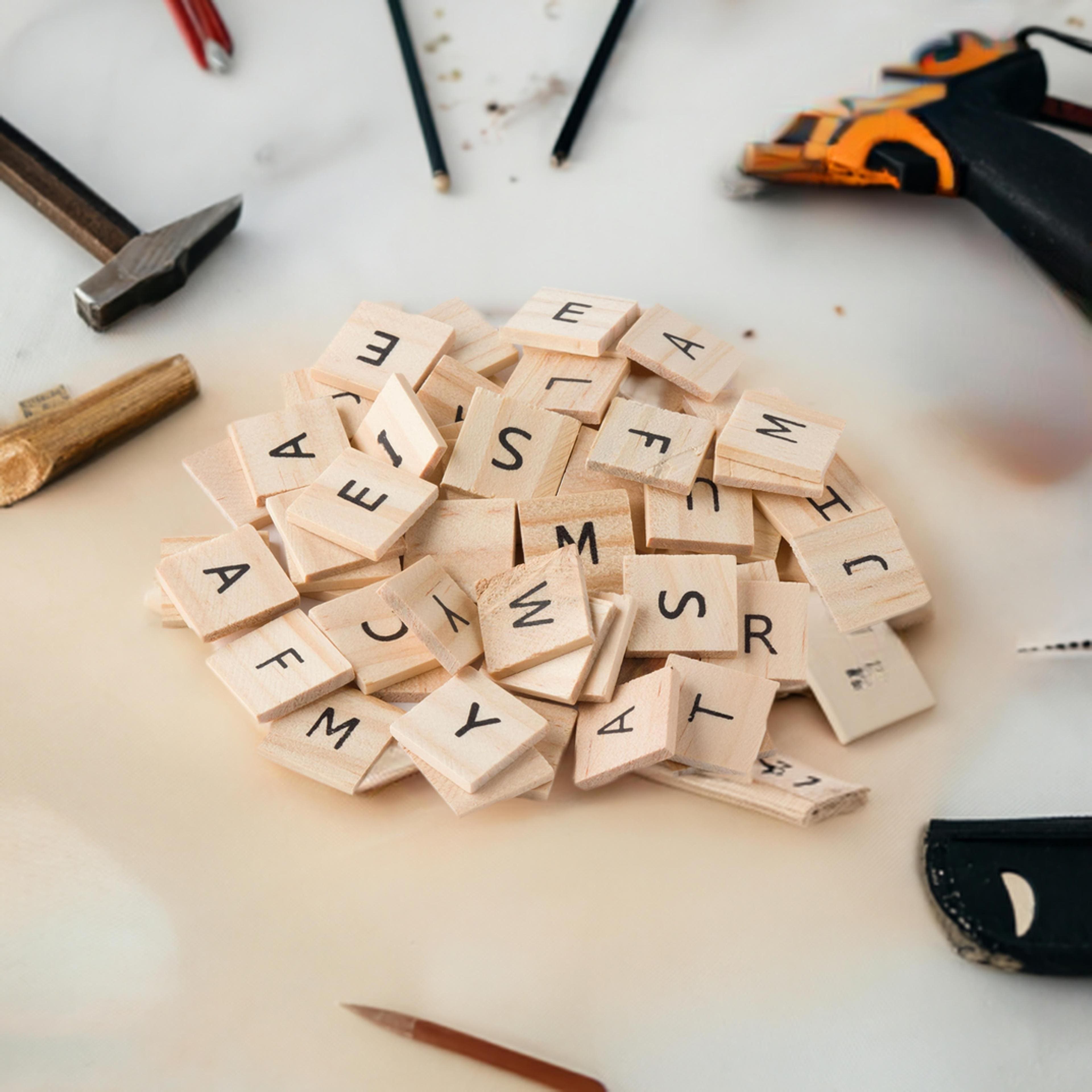 Wood Alphabet Tiles by Make Market&#xAE; 