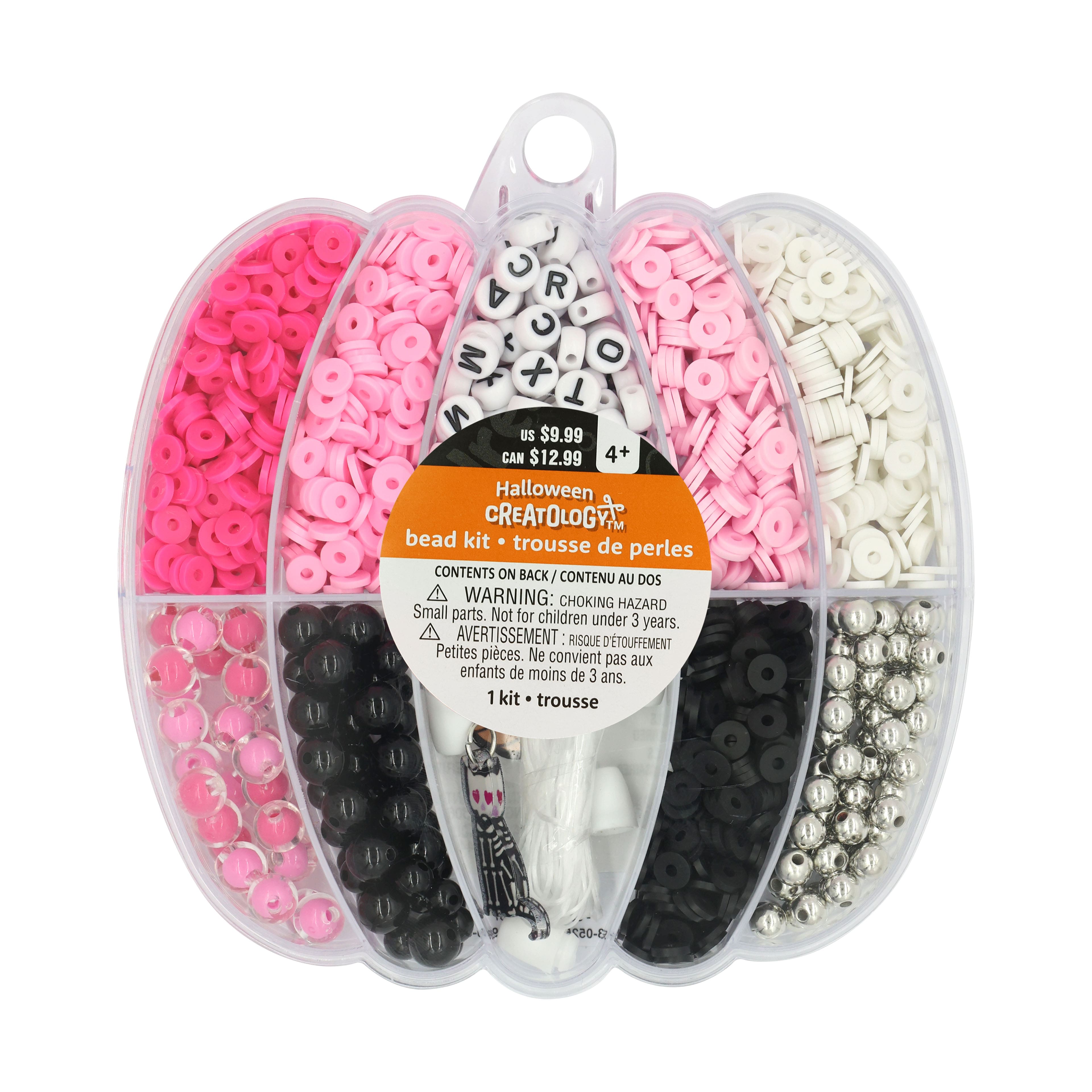 Pink Pumpkin Bead Kit by Creatology&#x2122;