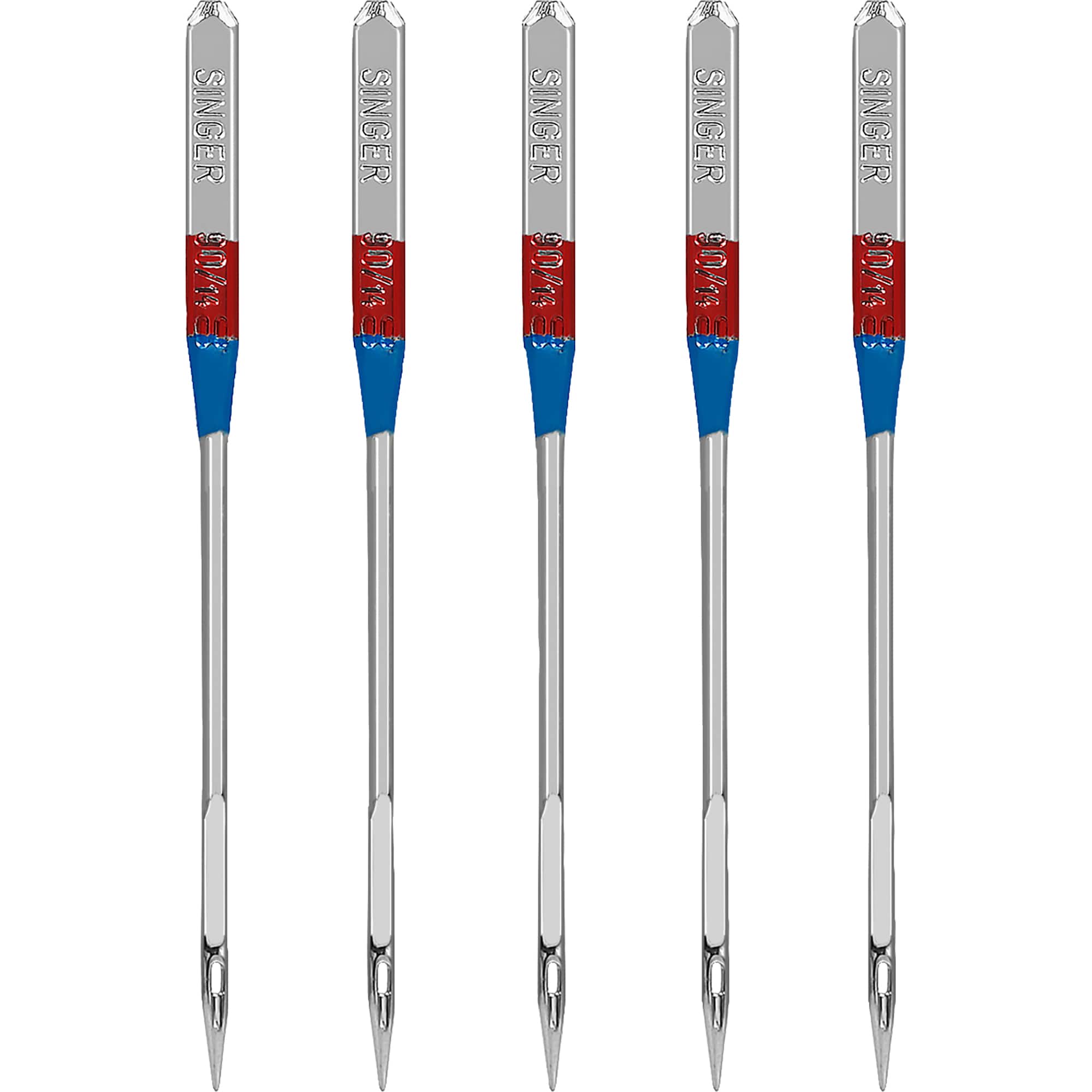 SINGER® Size 90/14 Universal Regular Point Sewing Machine Needles, 5ct.