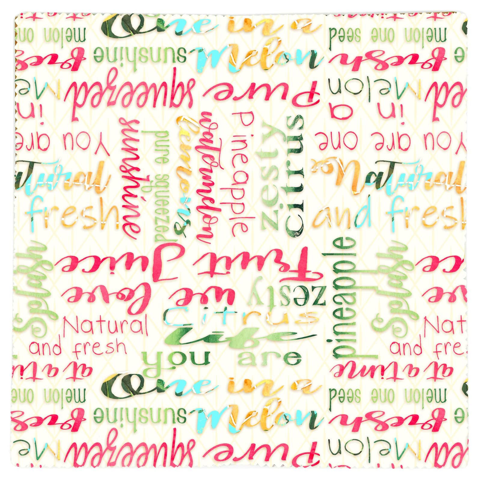 Assorted Novelty Cotton Fabric Squares by Loops & Threads™