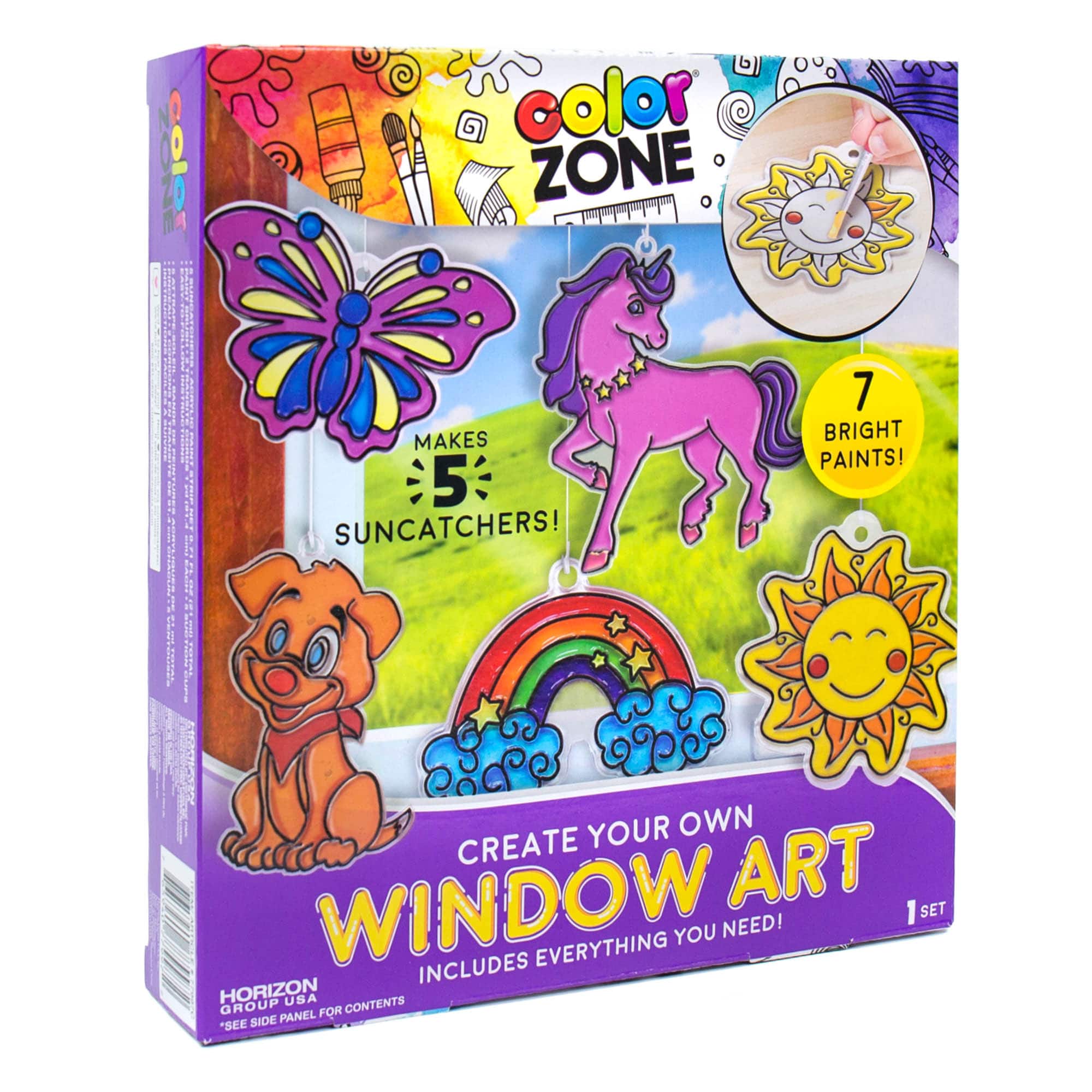 12 Pack: Color Zone® Create Your Own Window Art