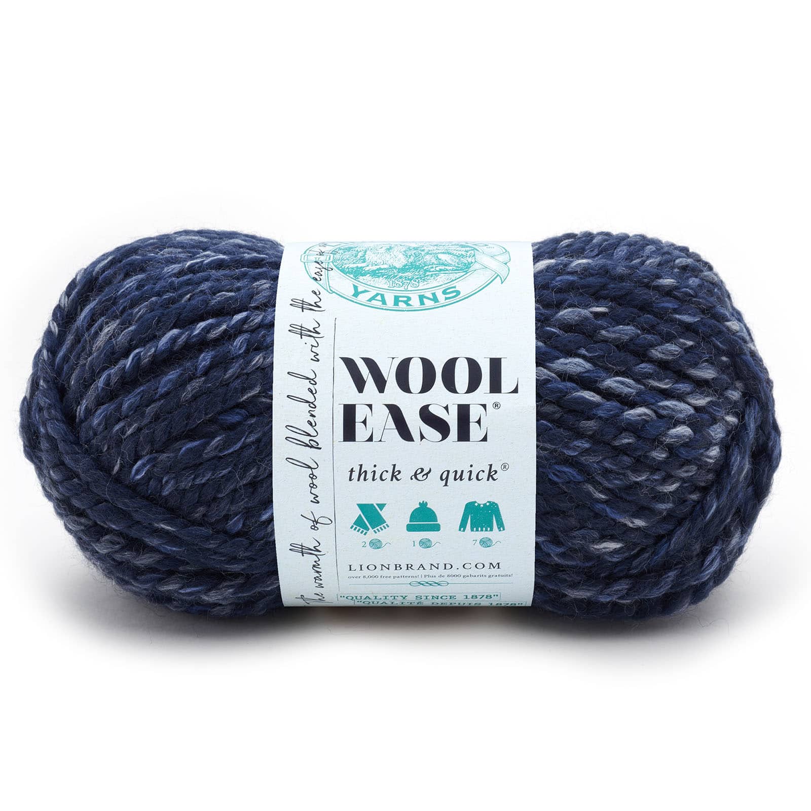 15 Pack: Lion Brand® Wool-Ease® Thick & Quick® Yarn, Solids