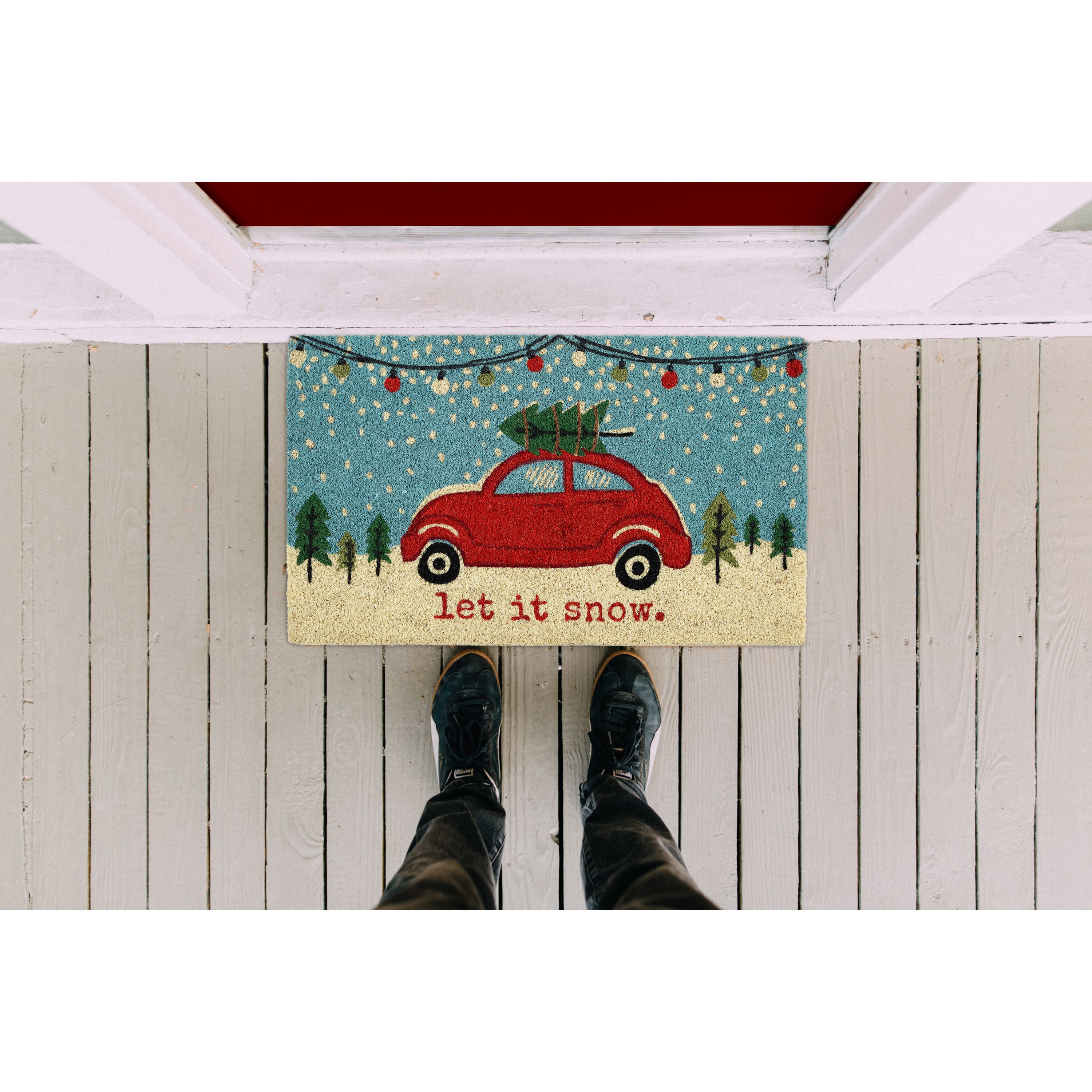 DII&#xAE; Christmas Car Doormat