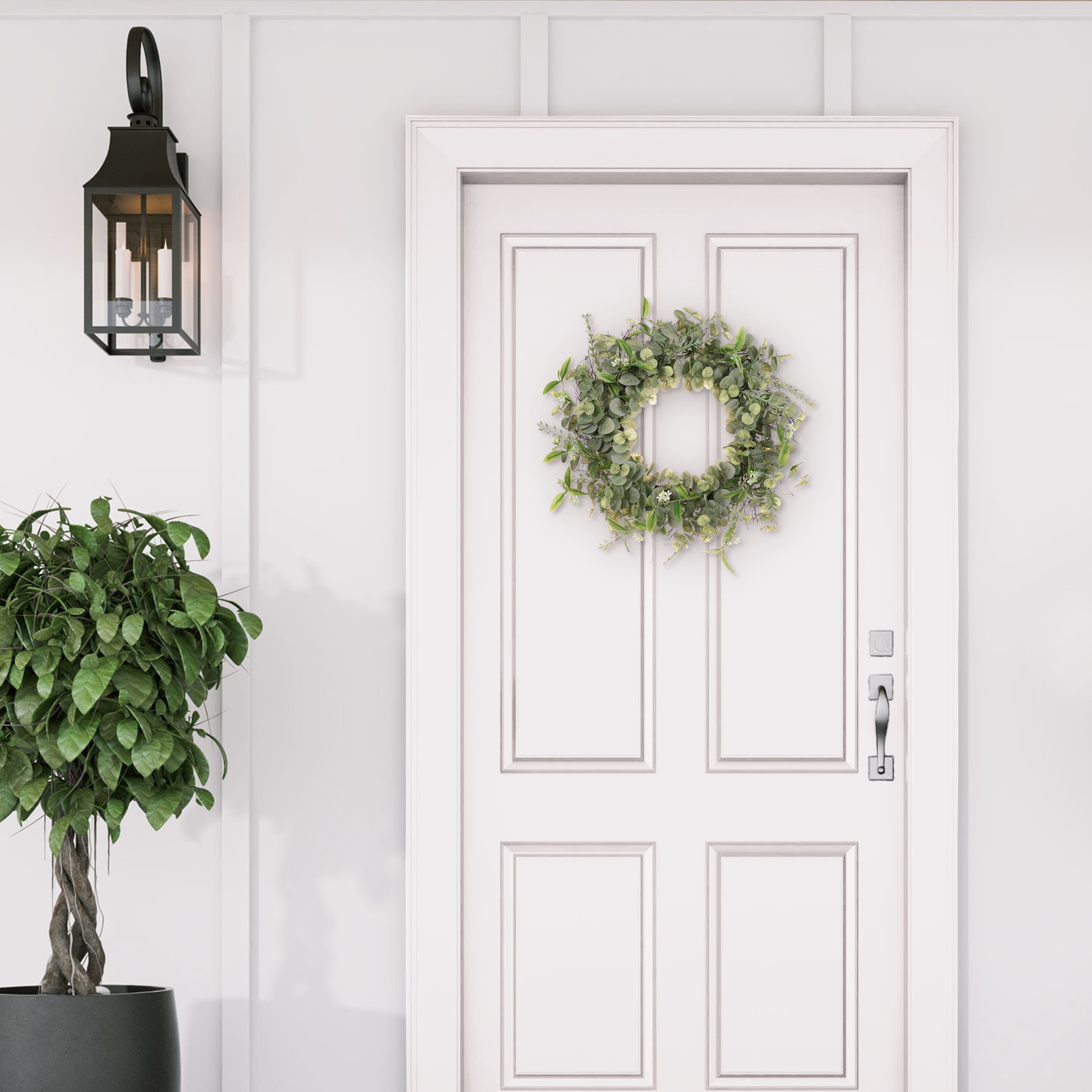 24&#x22; Spring Eucalyptus Wreath