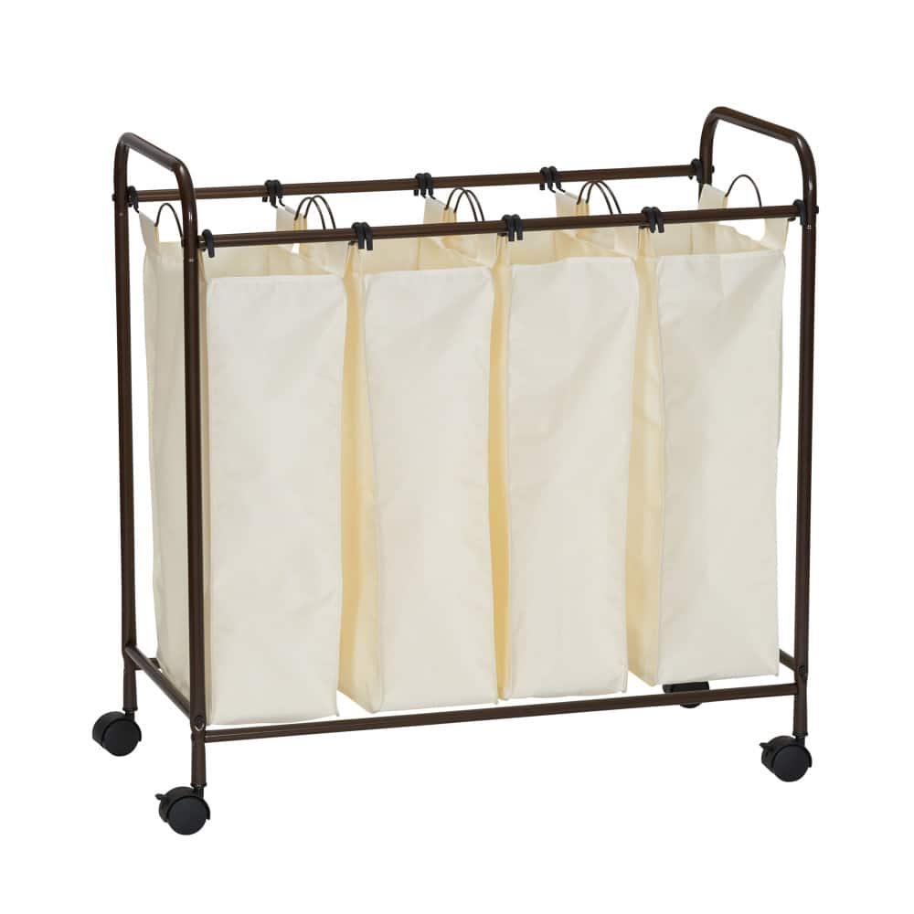 Household Essentials Rolling Laundry Sorter